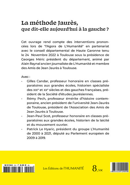 Que dit Jaures à gauche d'aujourd'hui ? -  Collectif - HUMANITE