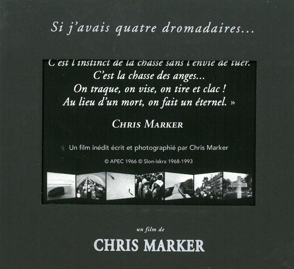 Si j'avais quatre dromadaires - Chris MARKER - MUTINS PANGEE