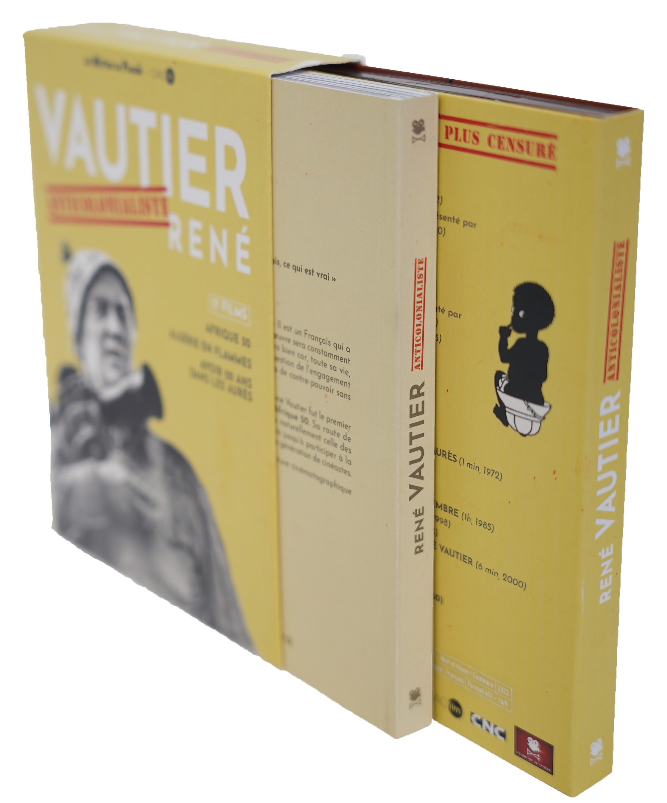 René Vautier - Algérie -  Vautier RenE, René Vautier, Claudia Cardinale, Kateb Yacine, Philippe Léotard, Jean-Michel Ribes, Alexandre Arcady - MUTINS PANGEE