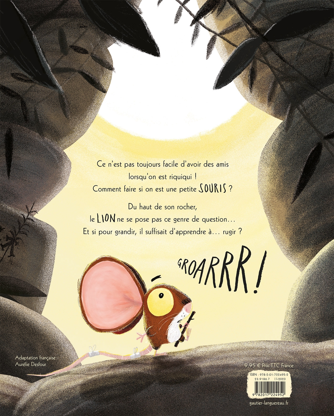 Albums coups de coeur  - Groarrr ! - Rachel Bright, Jim Field - GAUTIER LANGU.
