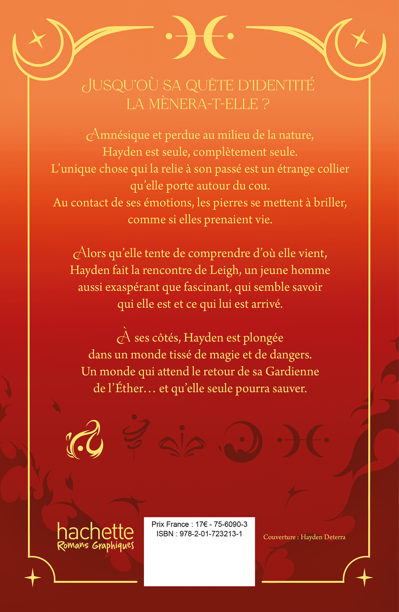 Aether Dreams - le roman graphique adapté du webtoon français de fantasy - Hayden Deterra - HACHETTE ROMANS