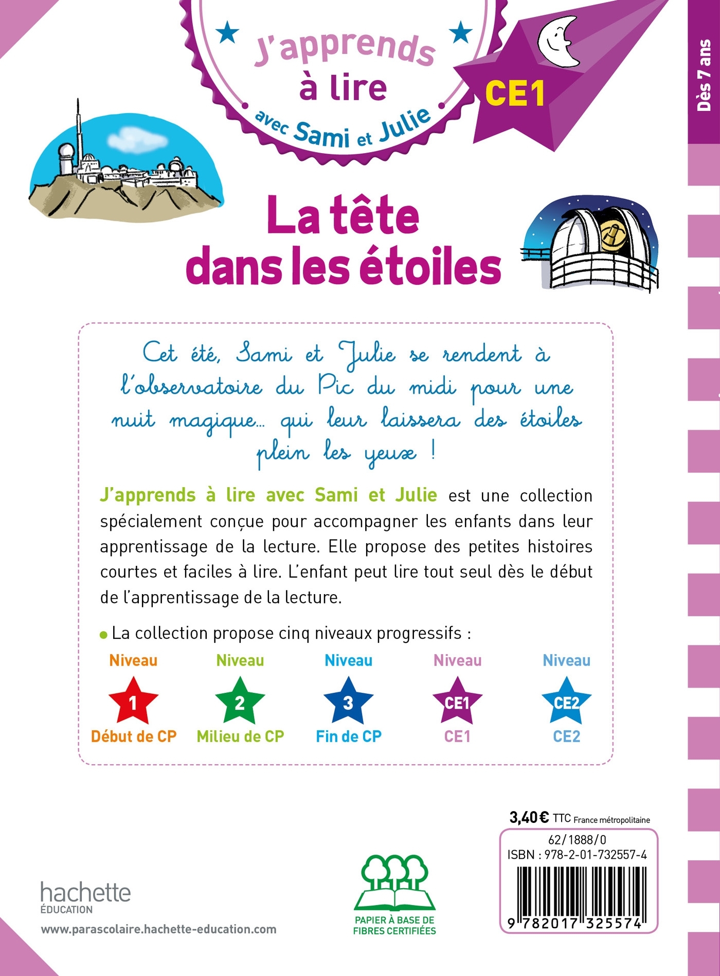 Sami et Julie CE1 - La tête dans les étoiles - Caroline Pélissier, Thérèse Bonté, Virginie Aladjidi - HACHETTE EDUC