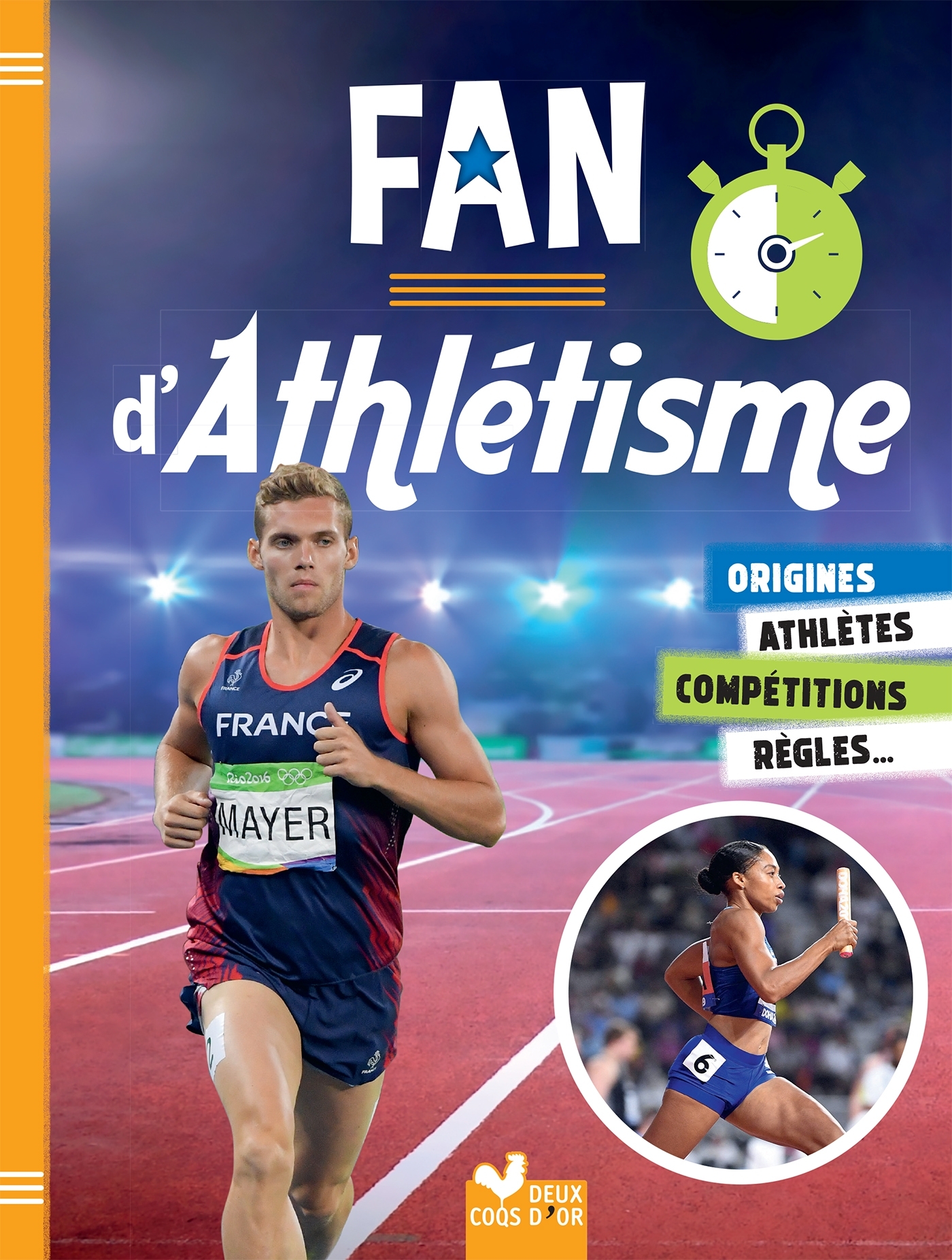 Fan d'athlétisme - Coco Zool, Mickaël Grall - DEUX COQS D OR