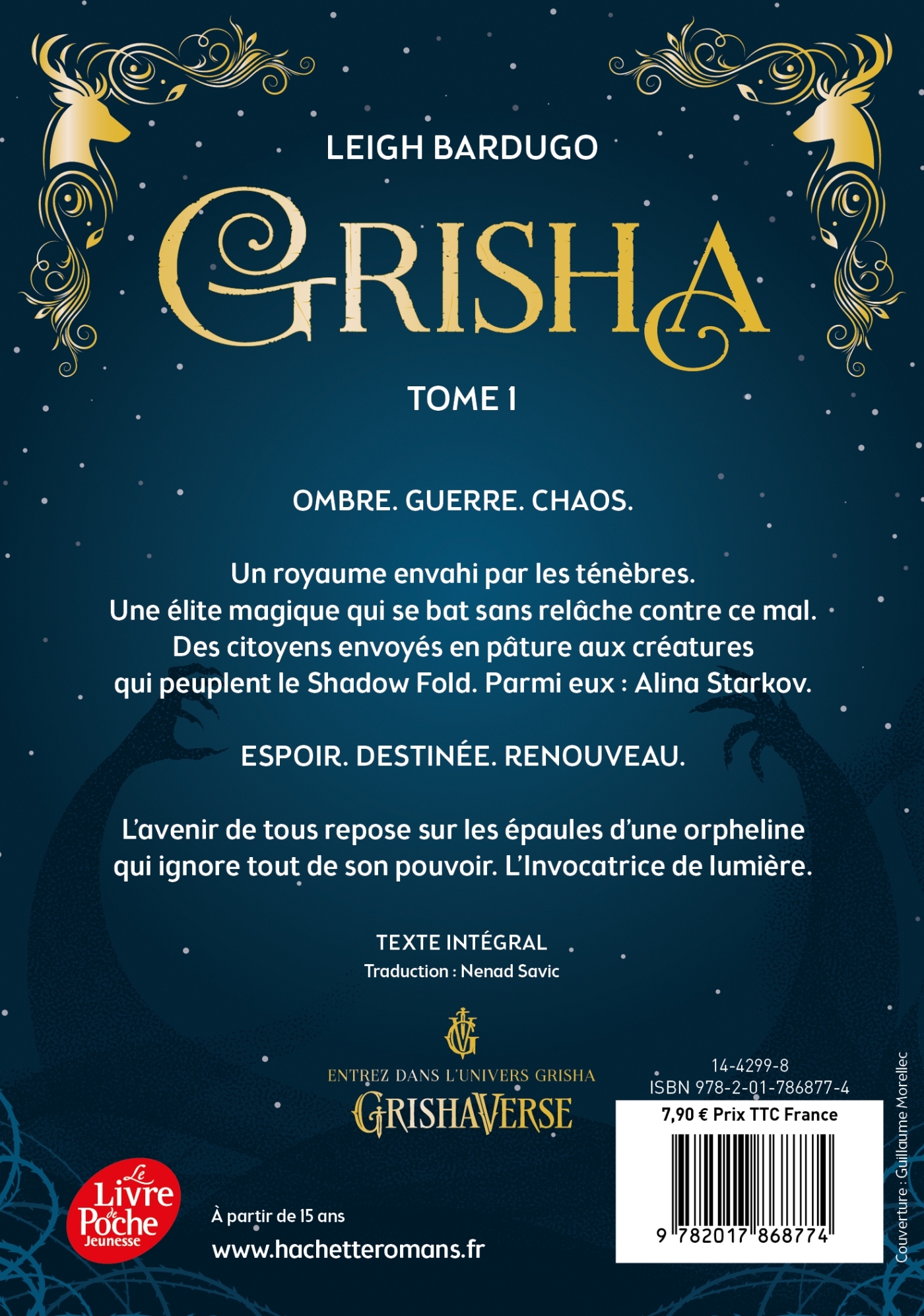 Grisha - Tome 1 - Leigh Bardugo, Nenad Savic - POCHE JEUNESSE