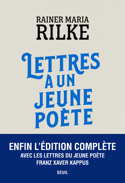 Lettres à un jeune poète - Rainer Maria Rilke - SEUIL