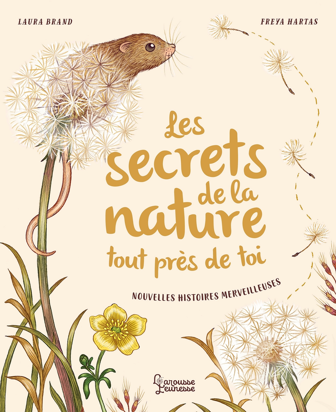 Les secrets de la nature... tout près de toi - Laura Brand, Hartas Freya, Marine Gauvin - LAROUSSE