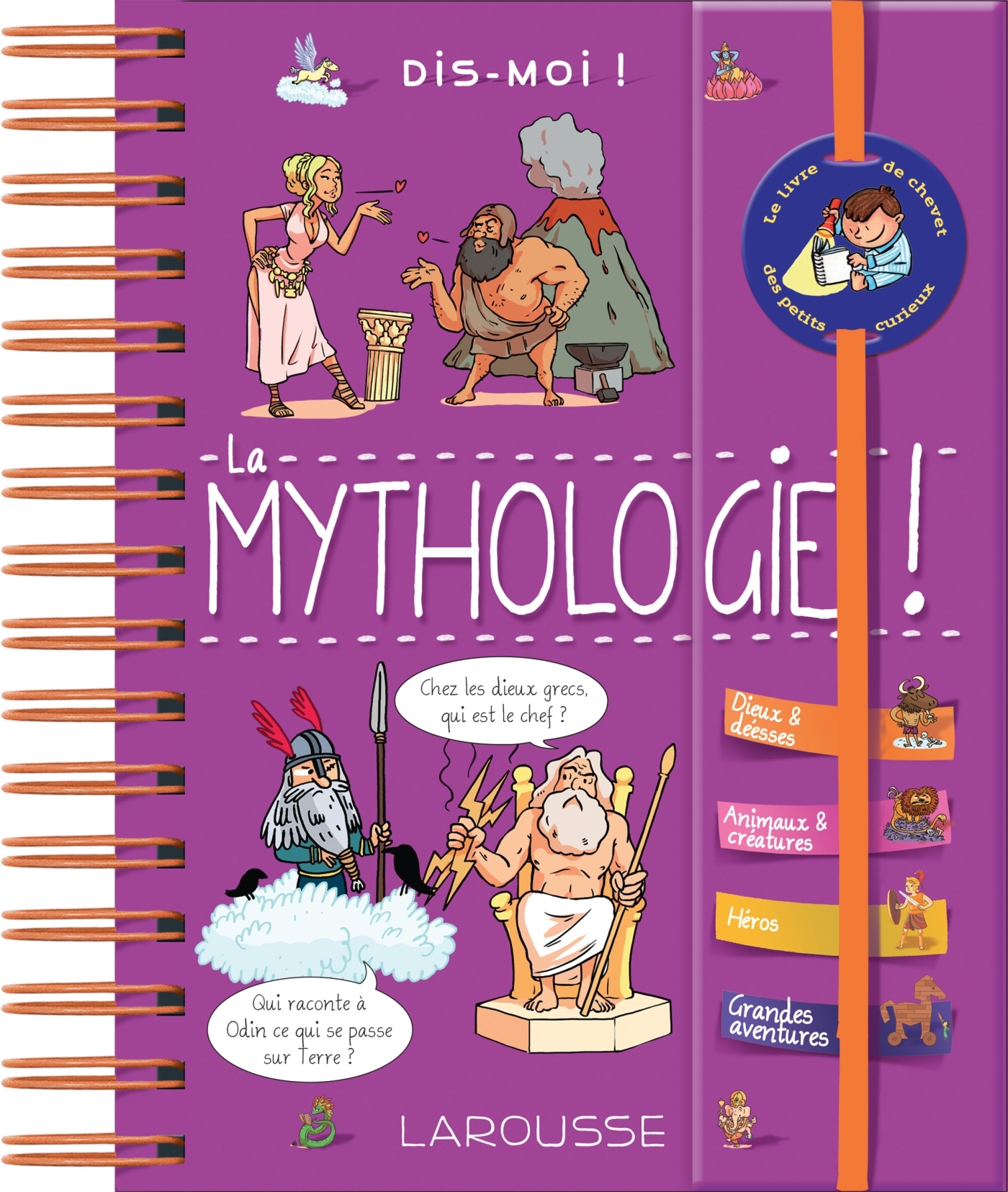 Dis-moi ! La mythologie - Anne Royer,   - LAROUSSE