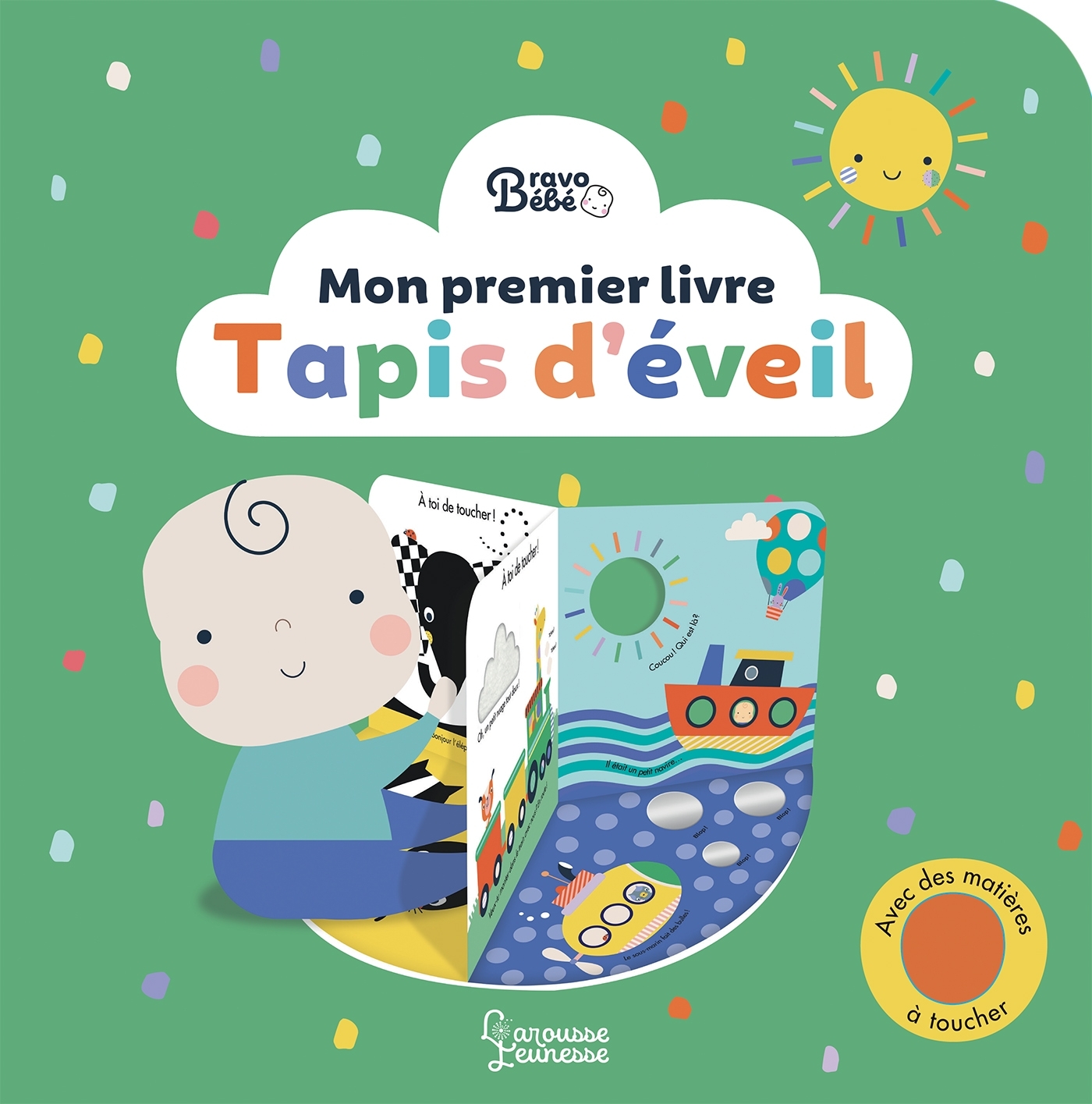 Mon premier livre tapis d'éveil -  Lemon Ribbon Studio - LAROUSSE