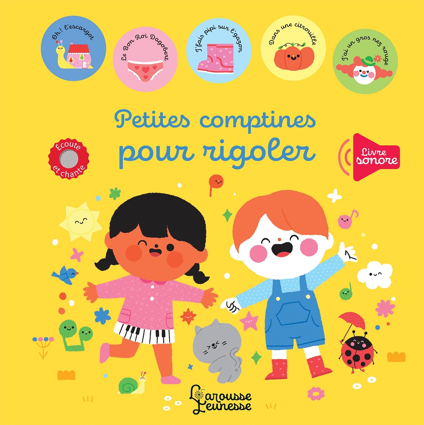 Petites comptines pour rigoler - Clémentine Derodit - LAROUSSE