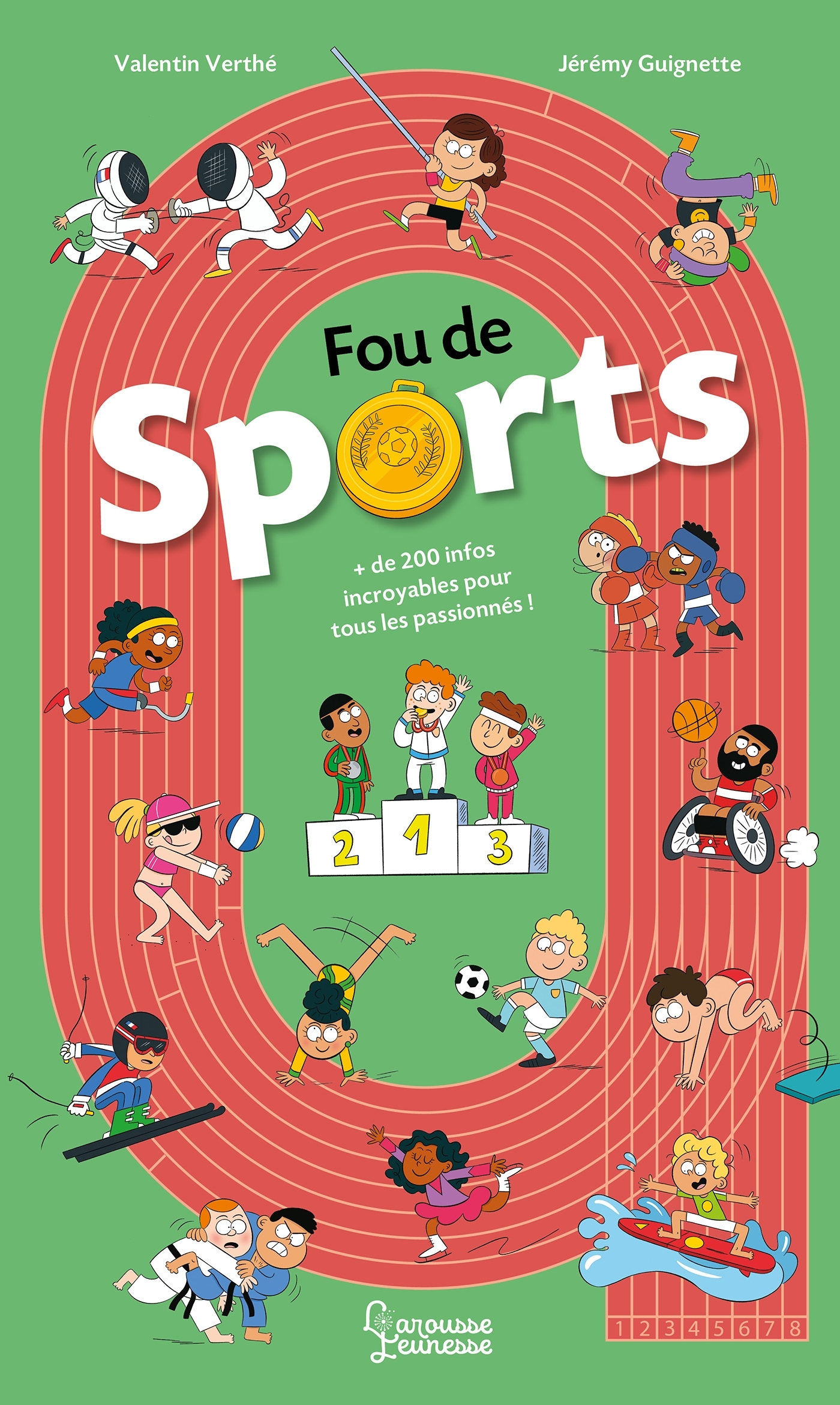 Fou de sports - Valentin Verthé, Jérémy Guignette - LAROUSSE