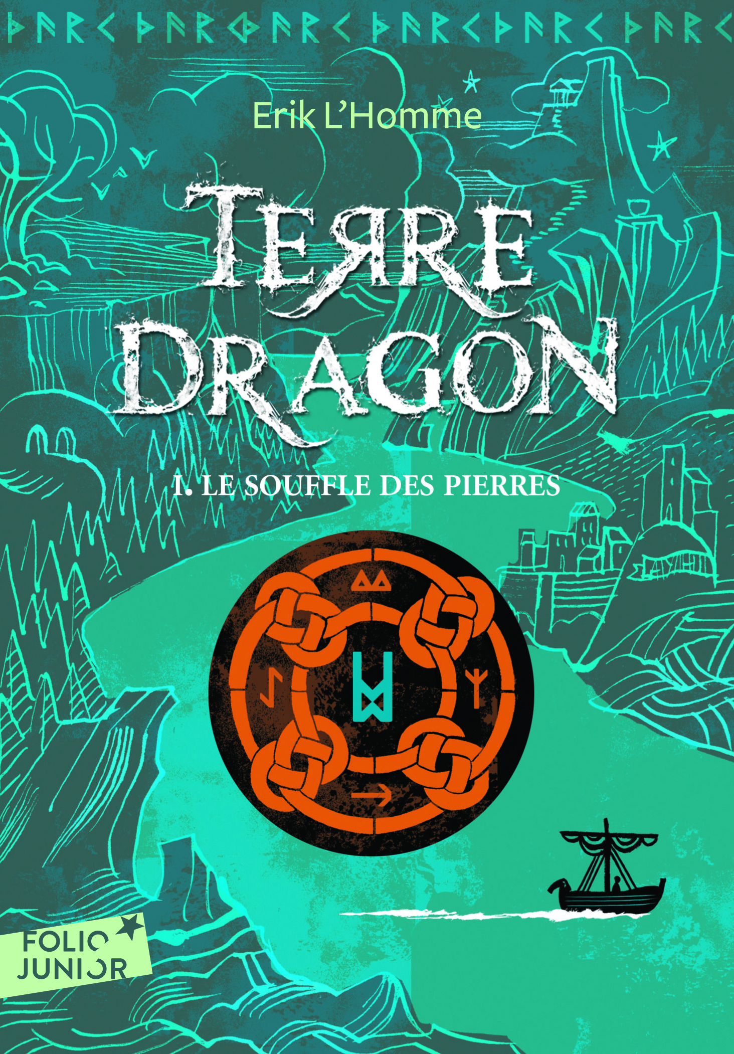 Terre-Dragon - Erik L'Homme - GALLIMARD JEUNE