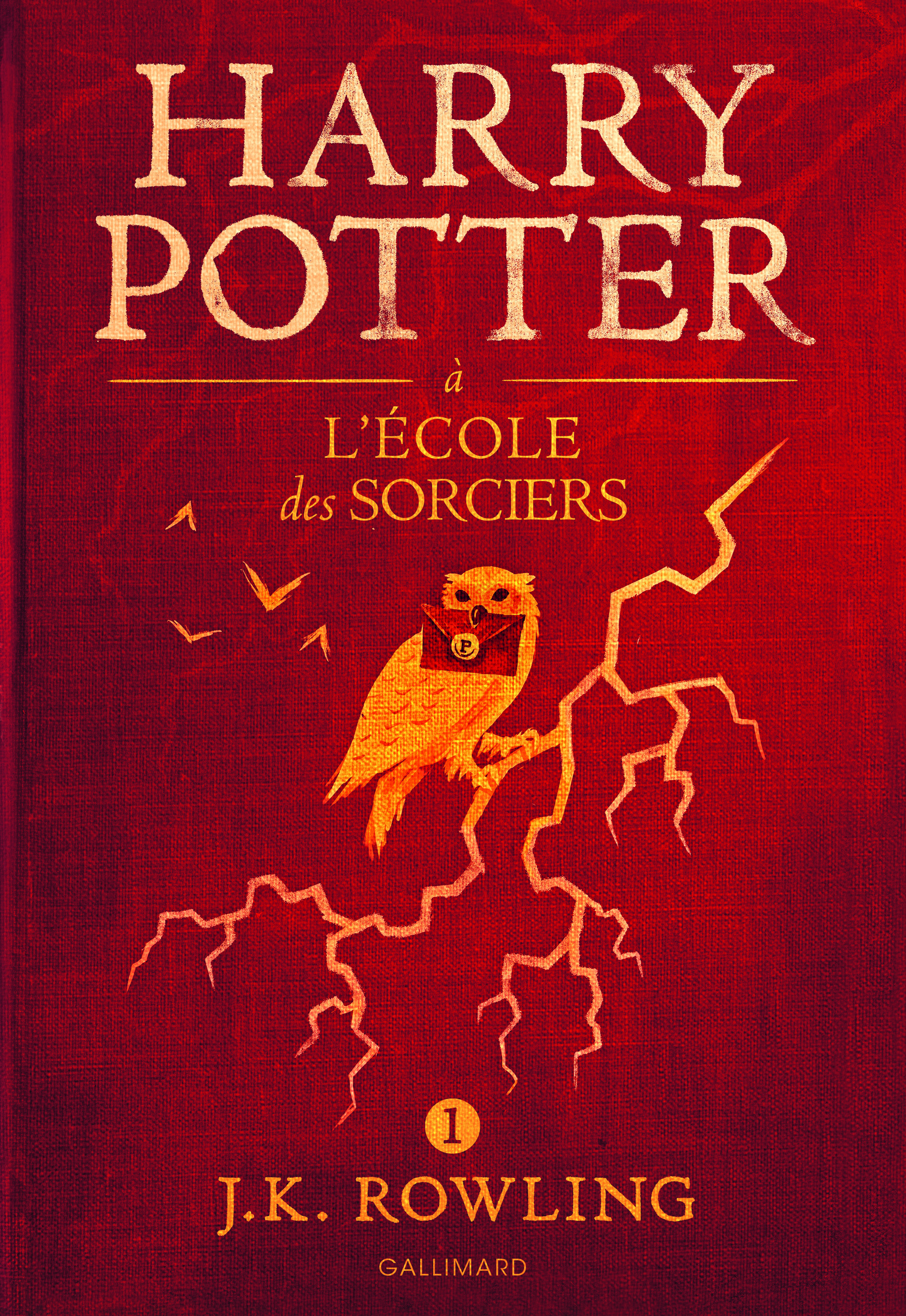 Harry Potter à l'école des sorciers - J.K. Rowling, Jean-François Ménard - GALLIMARD JEUNE