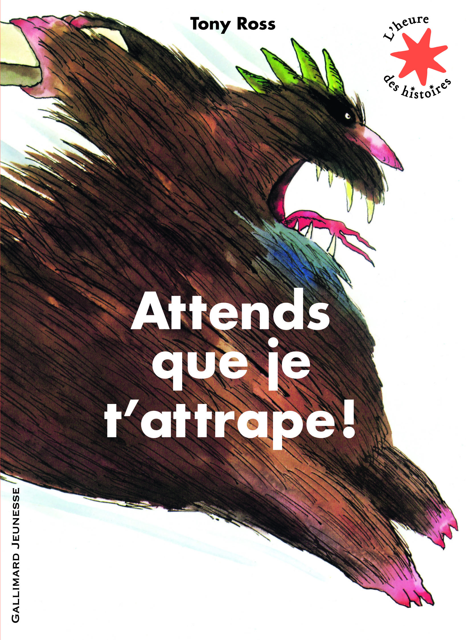 Attends que je t'attrape ! - Tony Ross, Marie Lallouet - GALLIMARD JEUNE