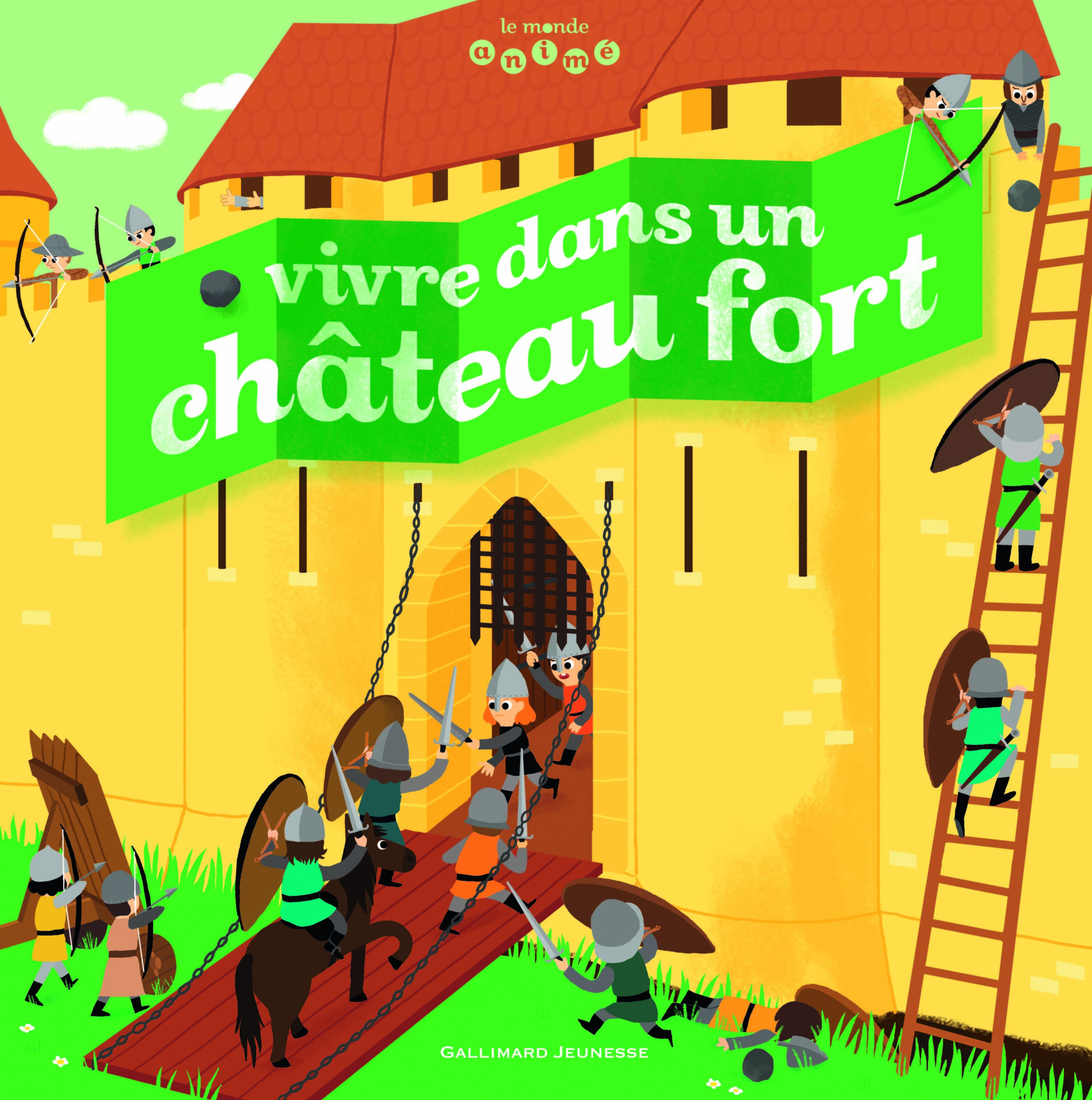 Vivre dans un château fort - BRIGITTE COPPIN, Deborah Pinto - GALLIMARD JEUNE