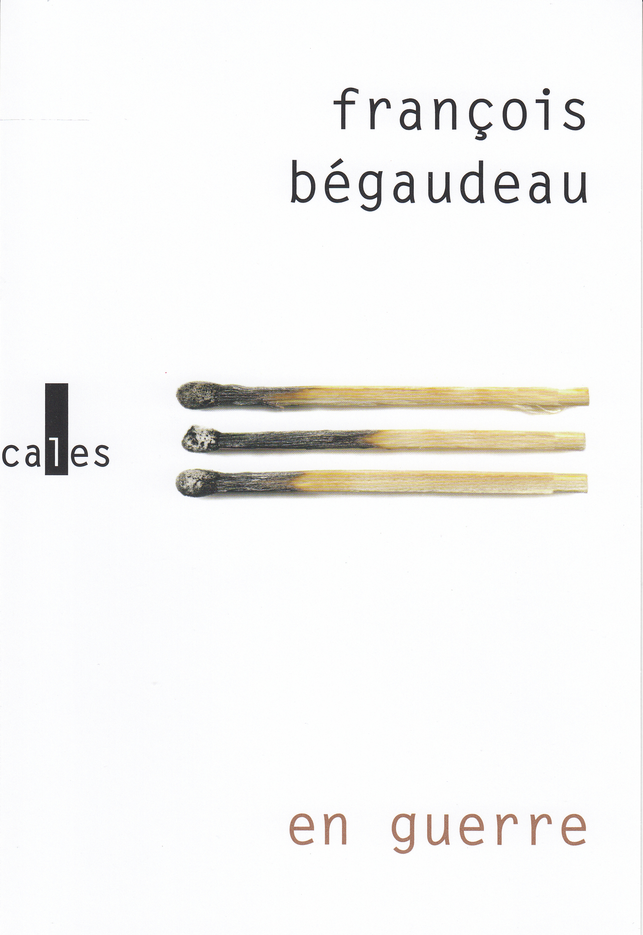En guerre - Francois Begaudeau - VERTICALES