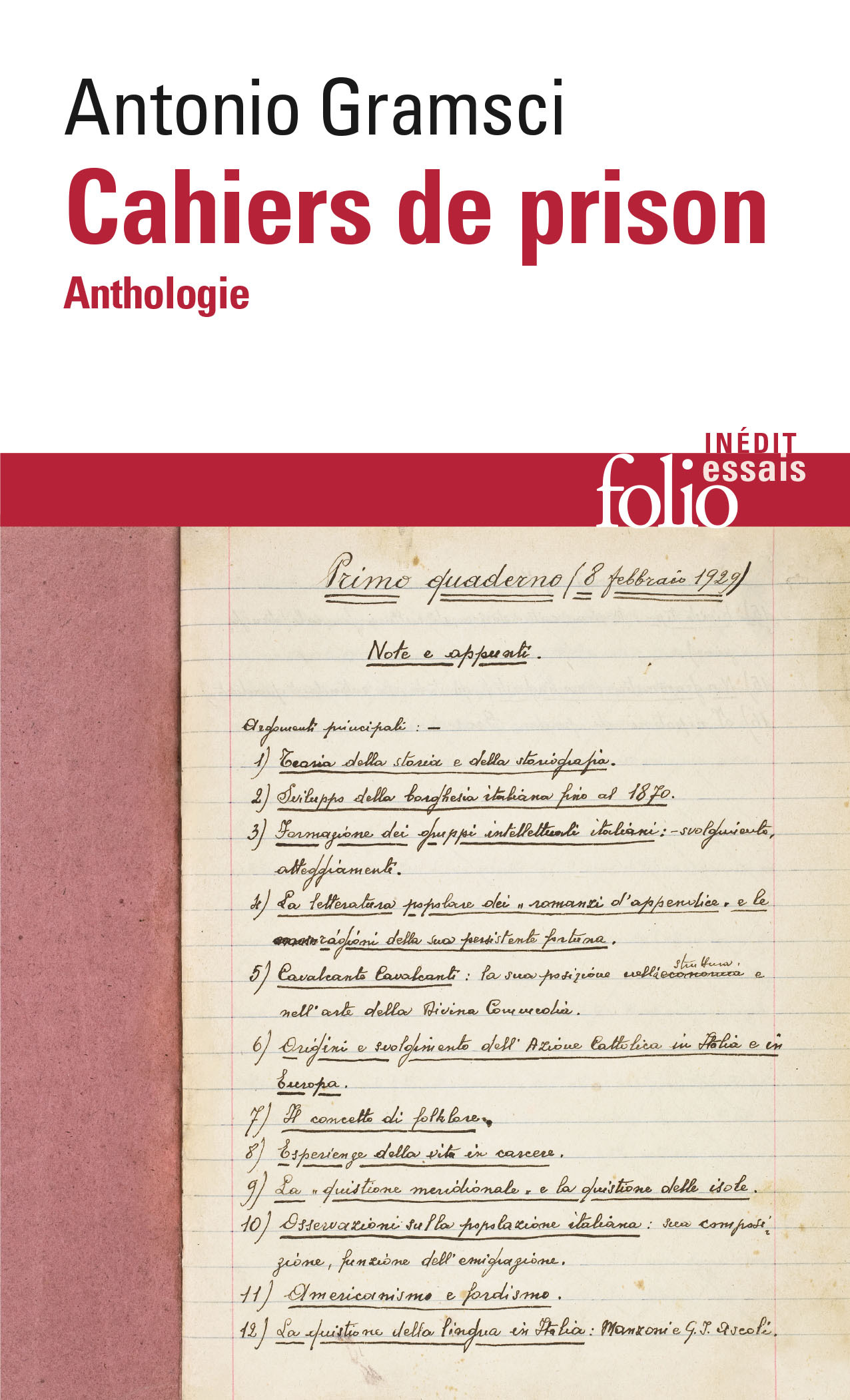 Cahiers de prison - Antonio Gramsci, Jean-Yves Frétigné - FOLIO