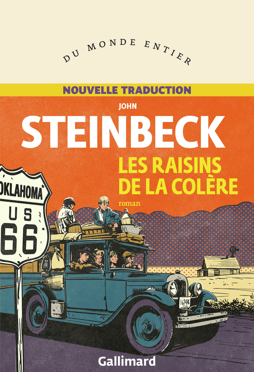 Les raisins de la colère - John Steinbeck, Charles Recoursé - GALLIMARD
