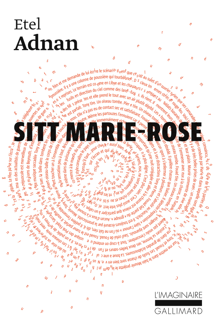Sitt Marie-Rose - Etel Adnan - GALLIMARD
