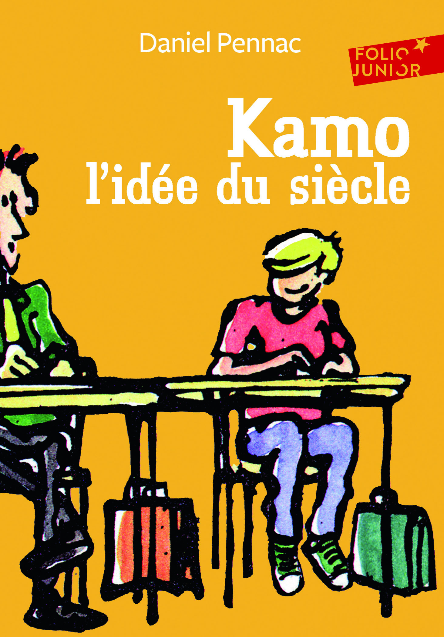 Une aventure de Kamo, 1 : Kamo. L'idée du siècle - Daniel Pennac, Jean-Philippe Chabot - GALLIMARD JEUNE