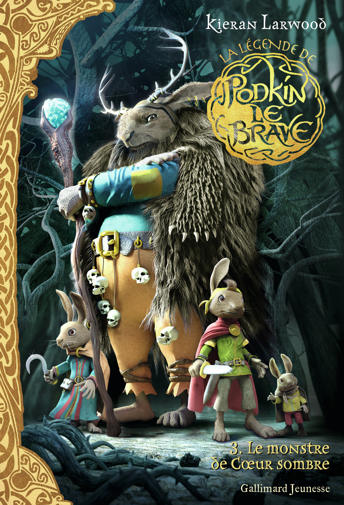 La légende de Podkin Le Brave - Kieran Larwood, David Wyatt, Catherine Gibert - GALLIMARD JEUNE