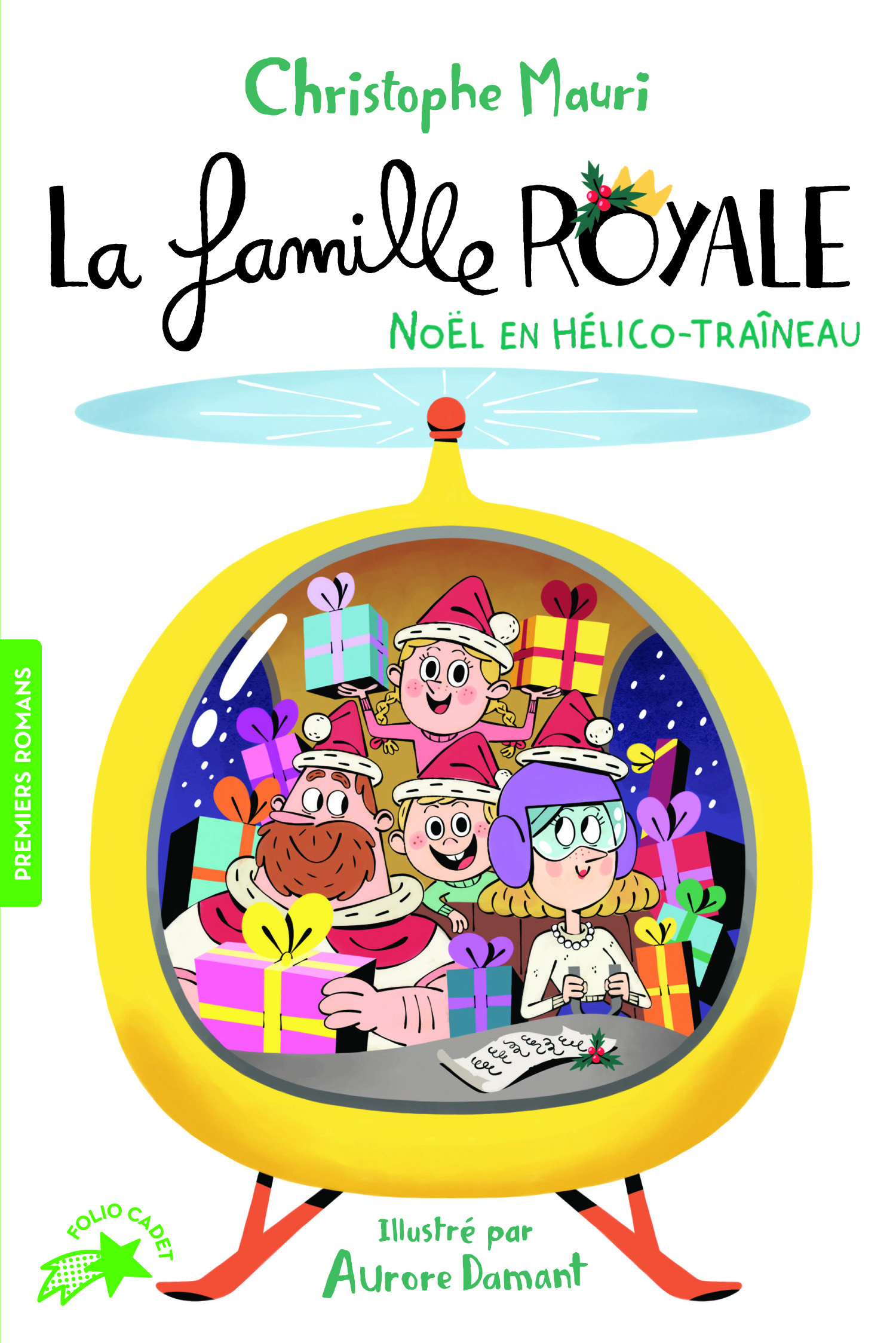 Noël en hélico-traîneau - Christophe Mauri, Aurore Damant - GALLIMARD JEUNE