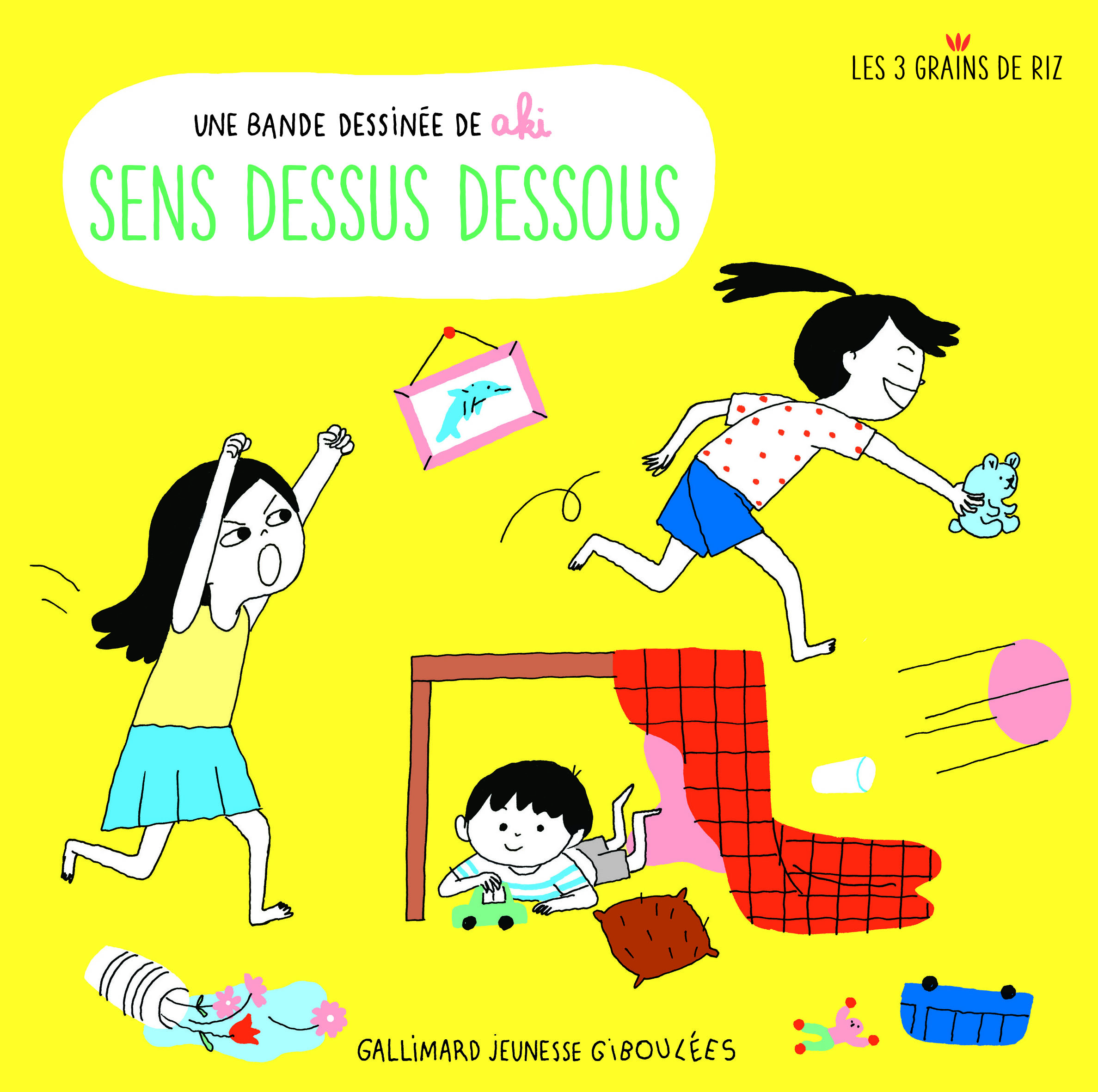 Sens dessus dessous -  Aki - GALLIMARD JEUNE