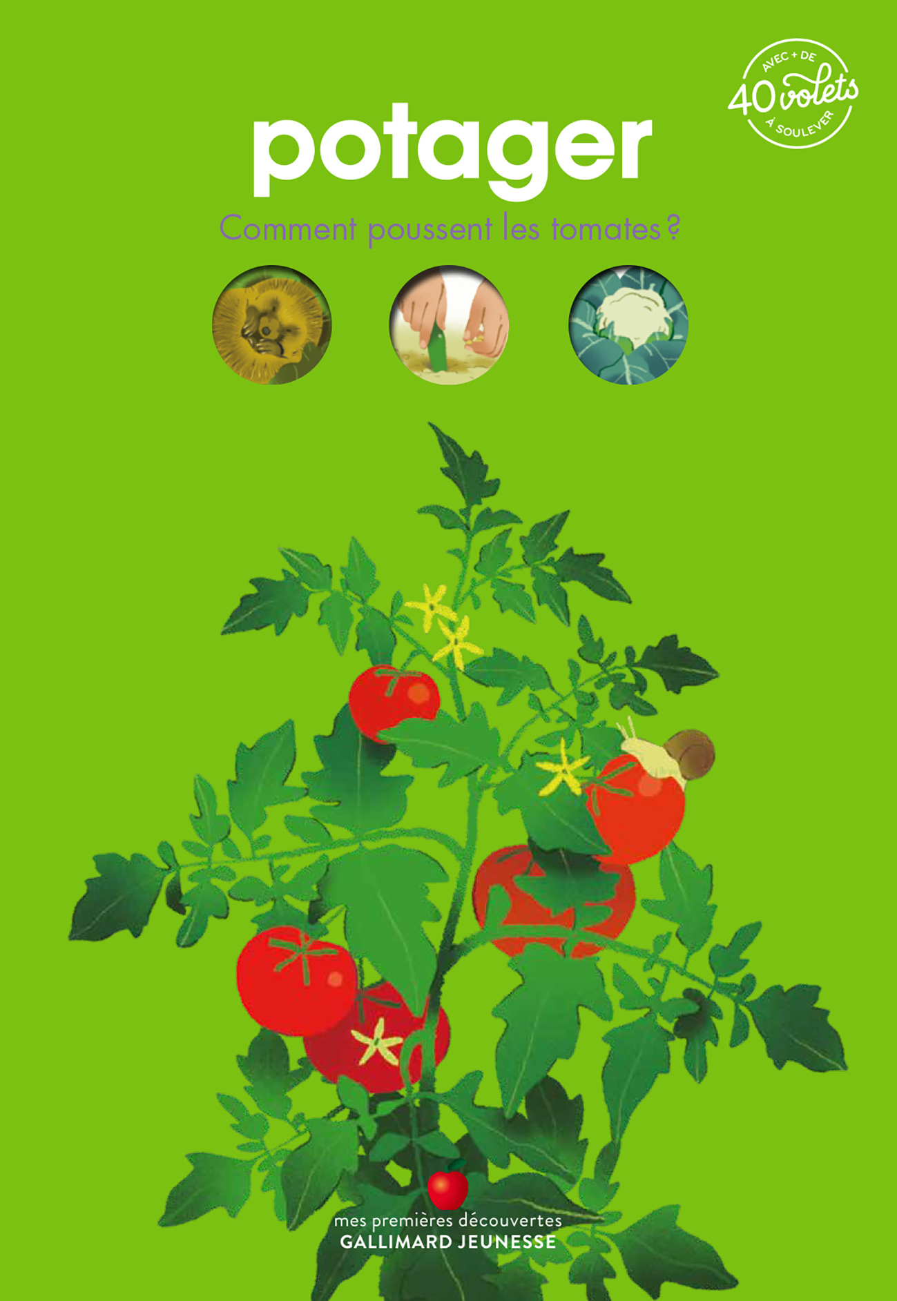 Potager - Sophie Lamoureux, Annette Marnat - GALLIMARD JEUNE