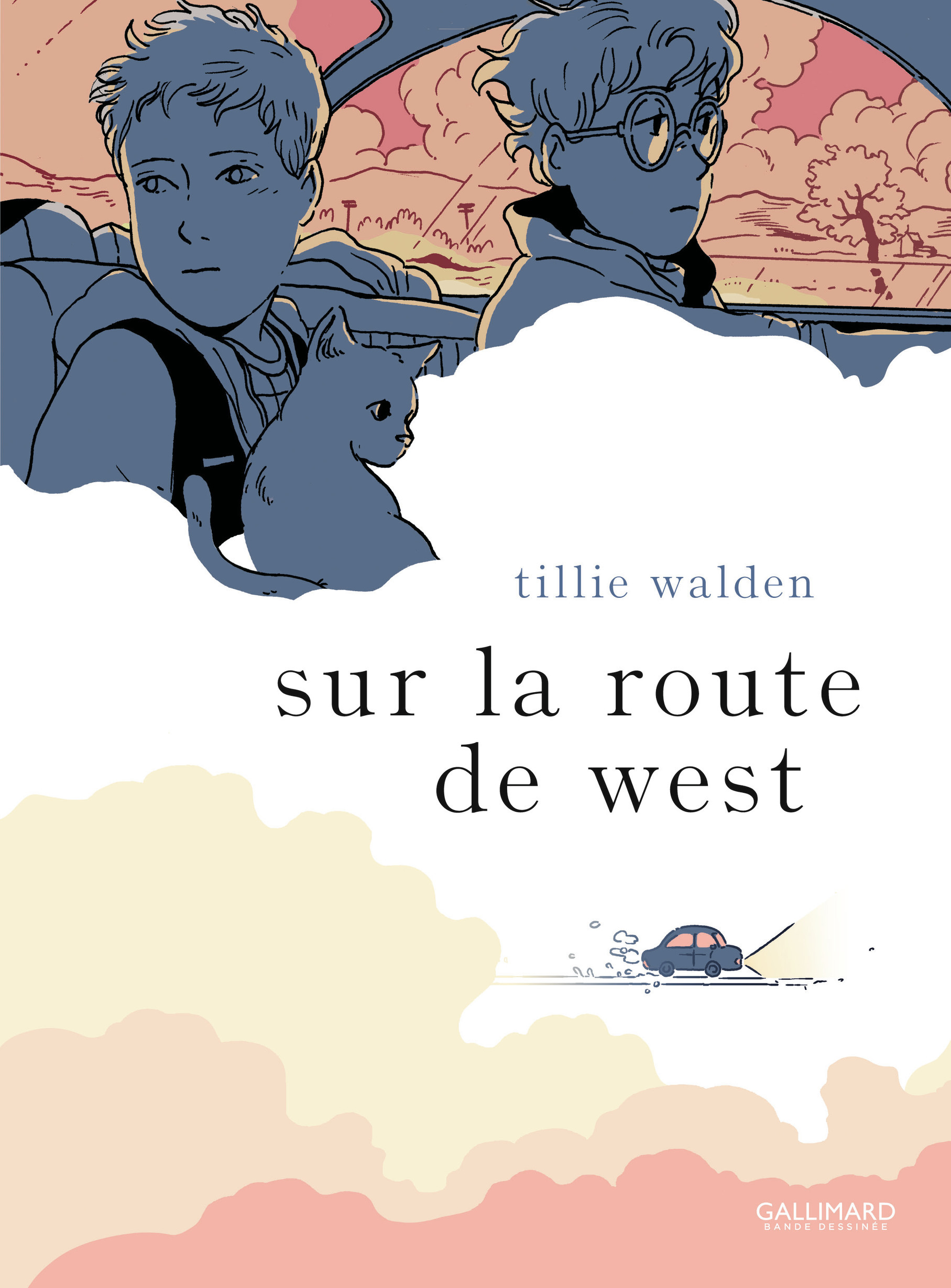 Sur la route de West - Tillie Walden, Alice Marchand - GALLIMARD BD