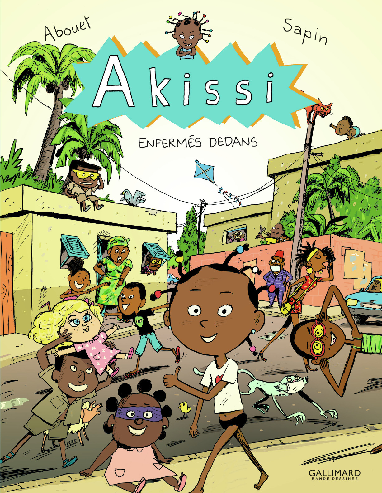 Akissi - Mathieu Sapin, Marguerite Abouet - GALLIMARD BD