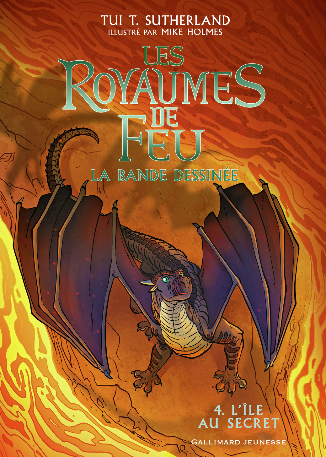 Les Royaumes de Feu - Tui T. Sutherland, Mike Holmes, Vanessa Rubio-Barreau - GALLIMARD JEUNE