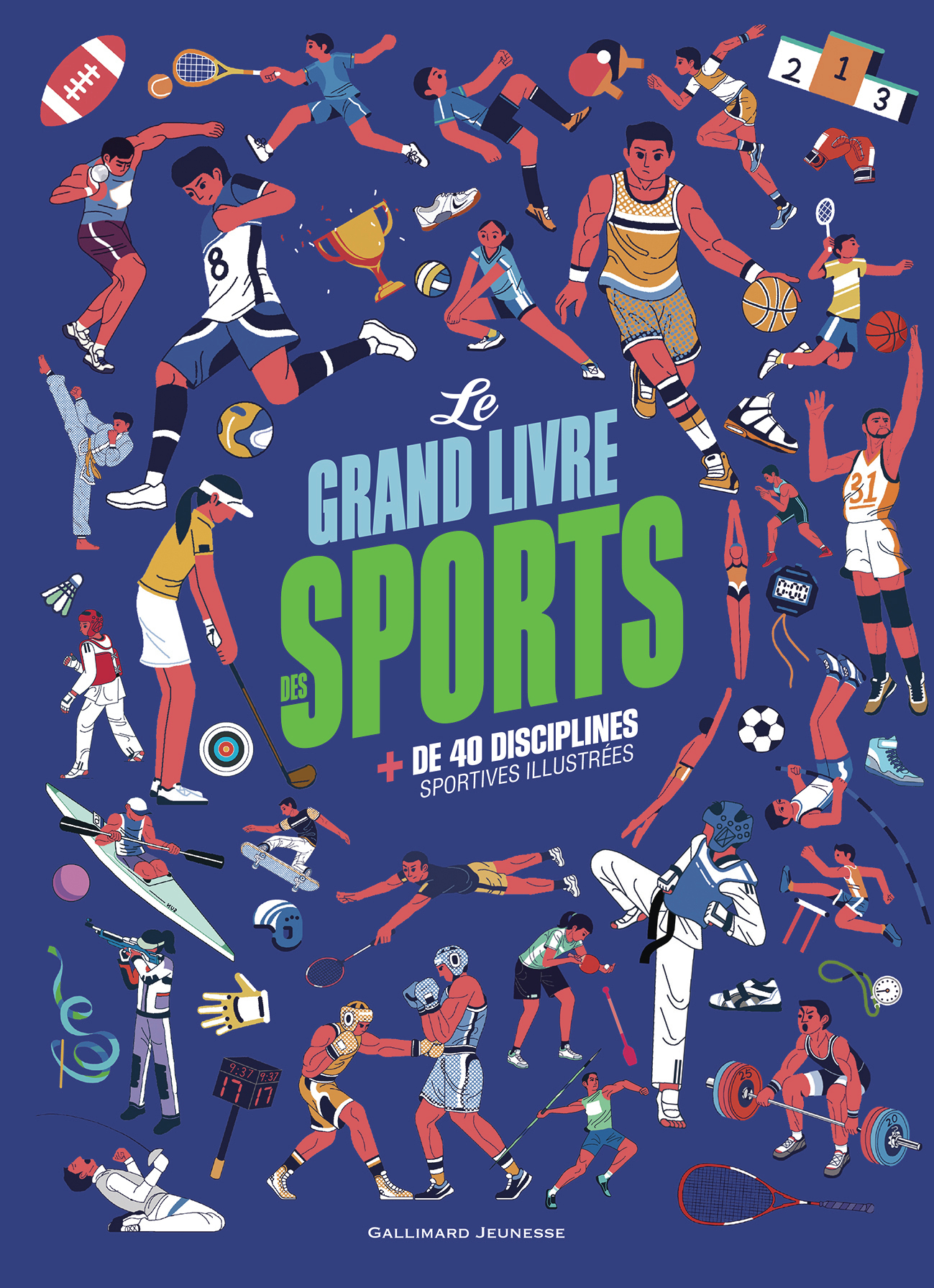 Le grand livre des sports - Fang Shenglan, Liang Lina, Bérengère Viennot - GALLIMARD JEUNE