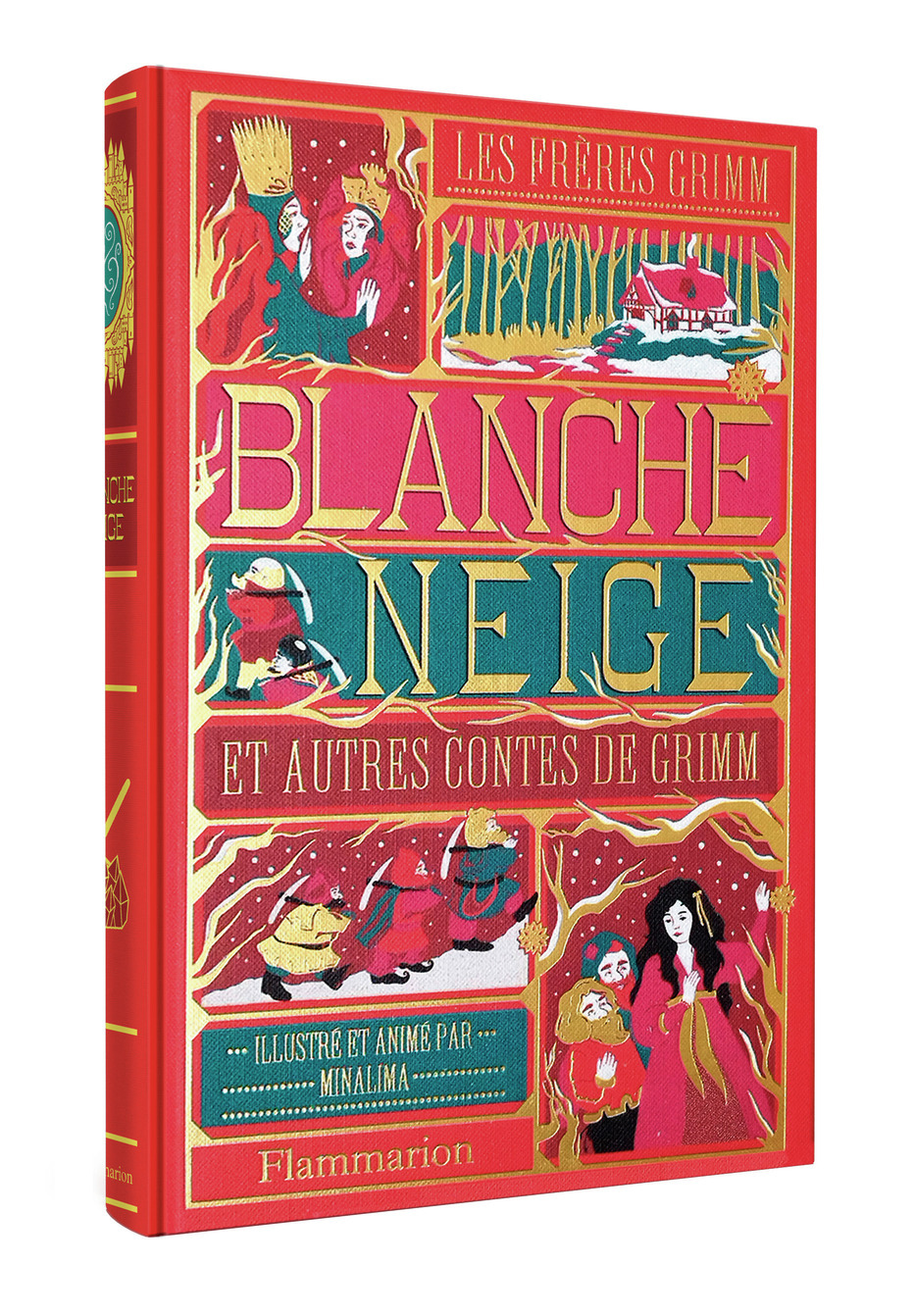 Blanche-Neige et autres contes de Grimm - Jacob Grimm,  Minalima, Wilhelm Grimm - FLAM JEUNESSE