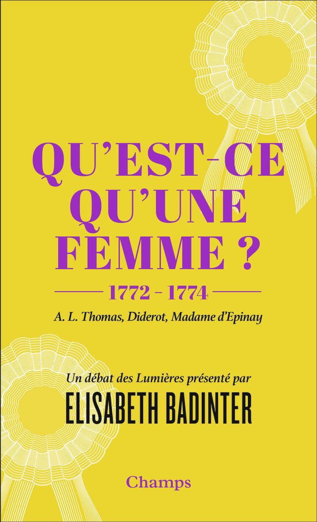 Qu'est-ce qu'une femme ? - Élisabeth Badinter - FLAMMARION