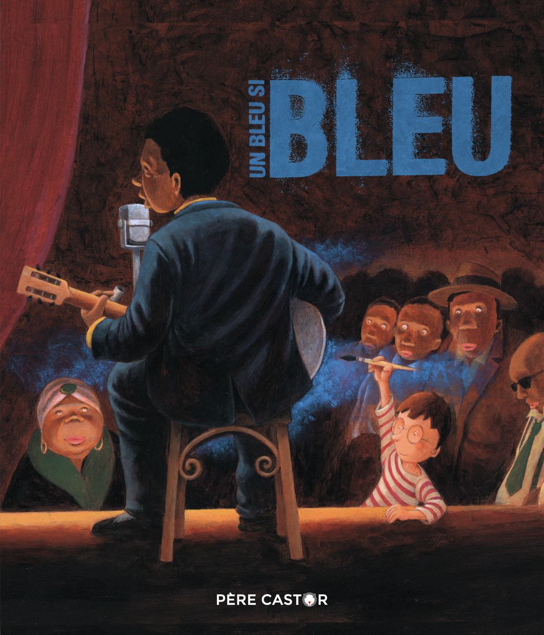 Un bleu si bleu - JEAN-FRANCOIS DUMONT, JEAN-FRANCOIS DUMONT - PERE CASTOR