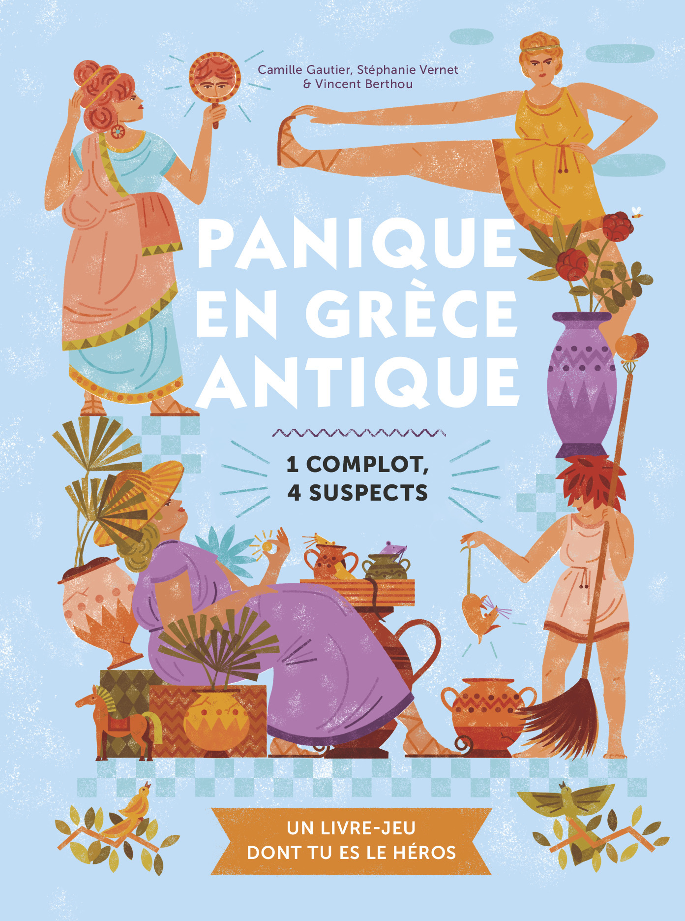 Panique en Grèce antique - Camille Gautier, Stéphanie VERNET, Vincent Berthou - CASTERMAN
