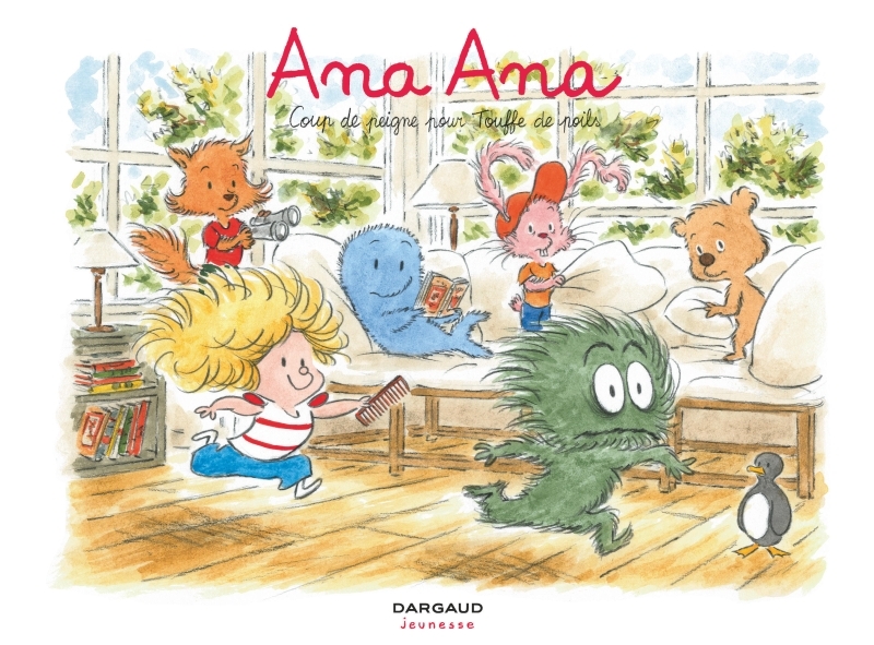 Ana Ana - Tome 8 - Coup de peigne pour Touffe de poils -  Dormal Alexis,  Dormal Alexis,  Roques Dominique - DARGAUD