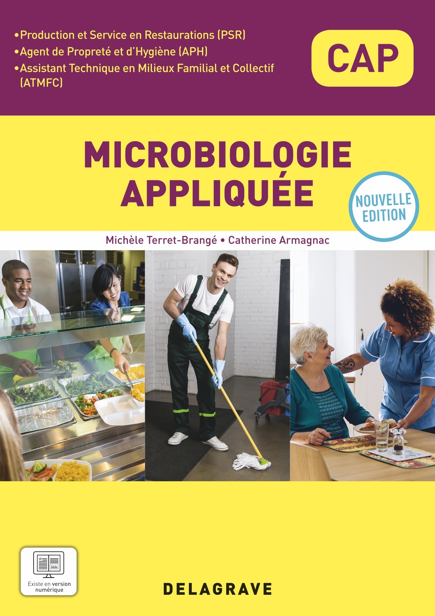 Microbiologie appliquée CAP APH, PSR, ATMFC (2021) - Pochette élève - Michèle Terret-Brangé, Catherine Armagnac - DELAGRAVE