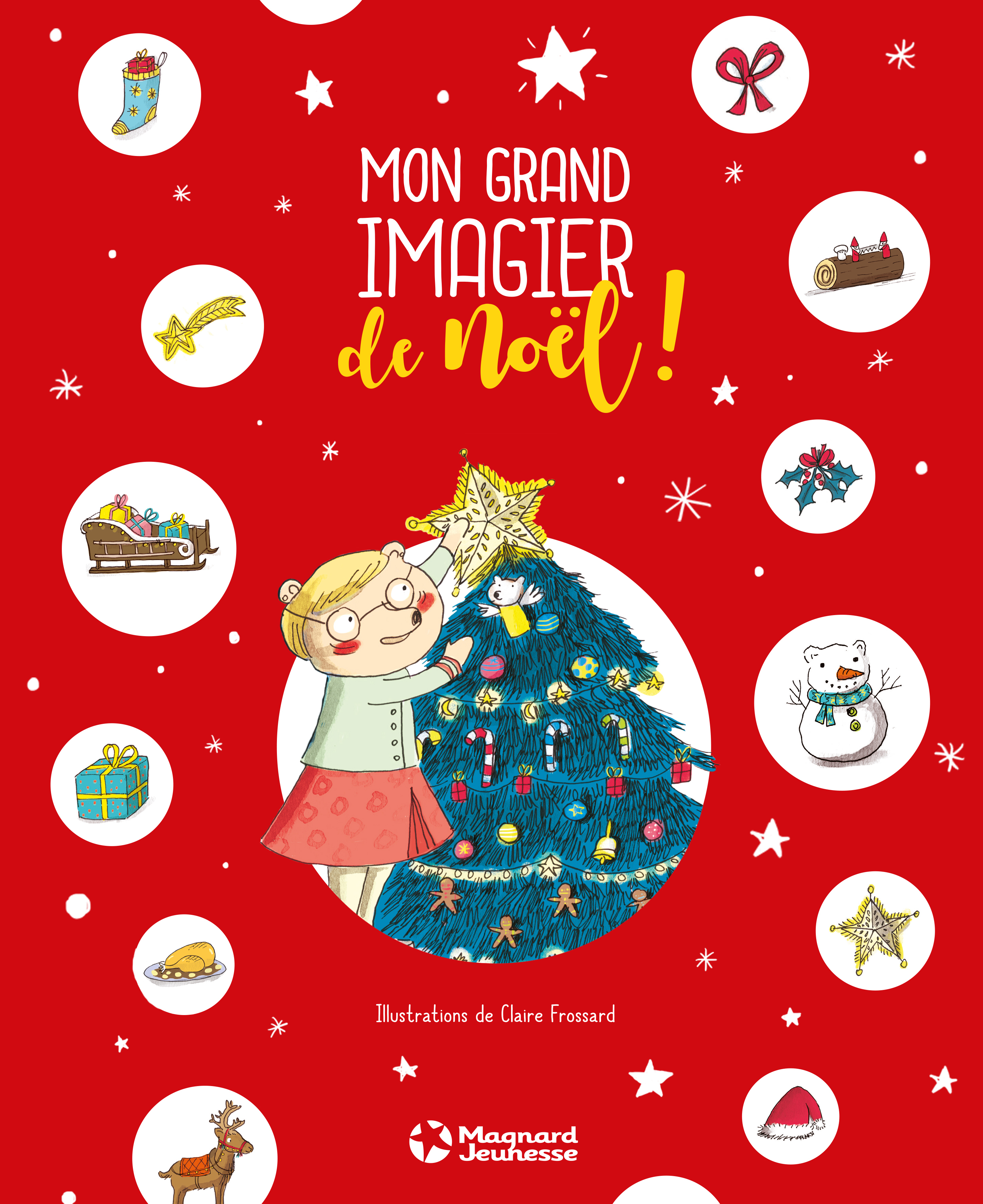 Mon Grand imagier de Noël - Claire Frossard,  Okidokid - MAGNARD