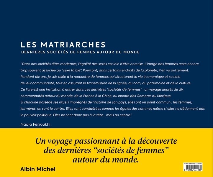 Les Matriarches - Nadia Ferroukhi, Laure Adler - ALBIN MICHEL