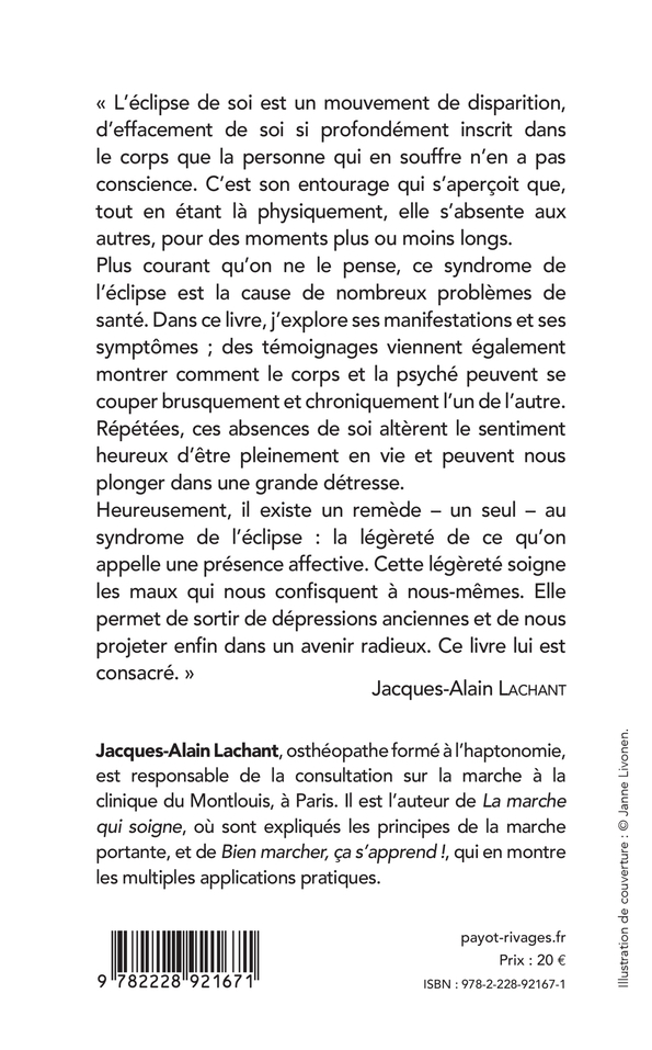 La légèreté qui soigne - Jacques-Alain Lachant - PAYOT