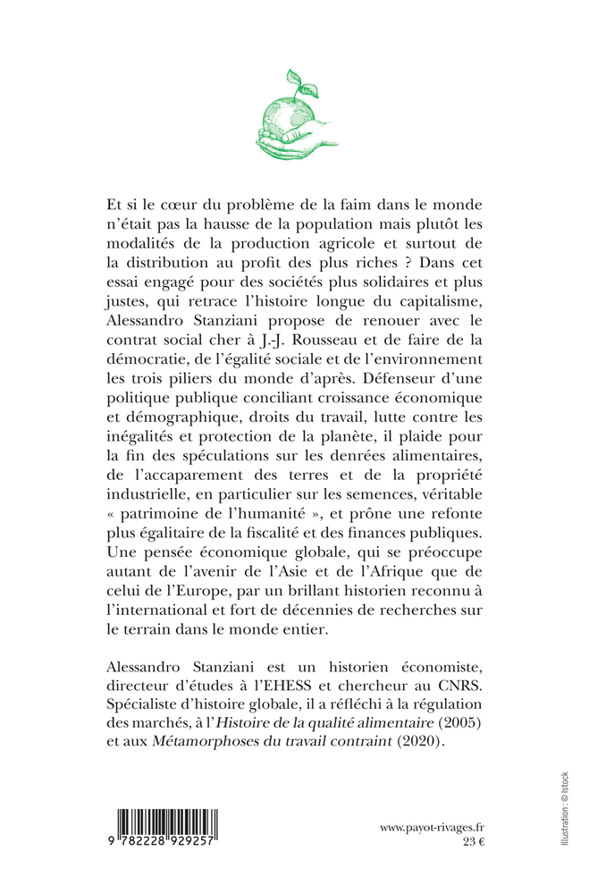 Capital Terre - Alessandro Stanziani, Thomas Piketty - PAYOT