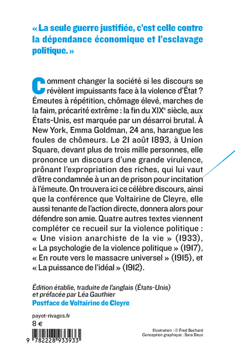 Il nous faut être prêts à chaque instant - Emma Goldman, Léa Gauthier - PAYOT