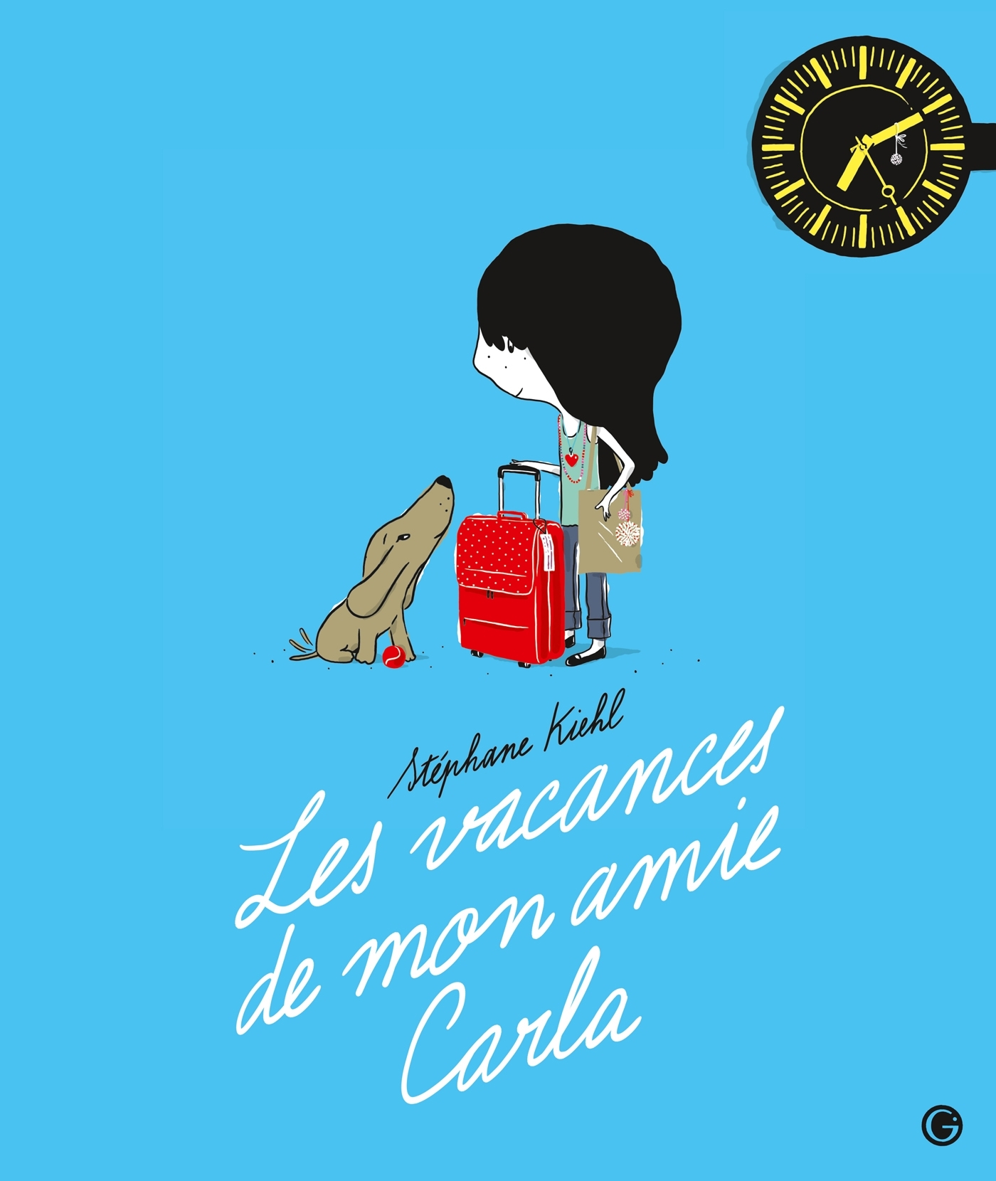Les vacances de mon amie Carla - Stéphane Kiehl - GRASSET JEUNESS