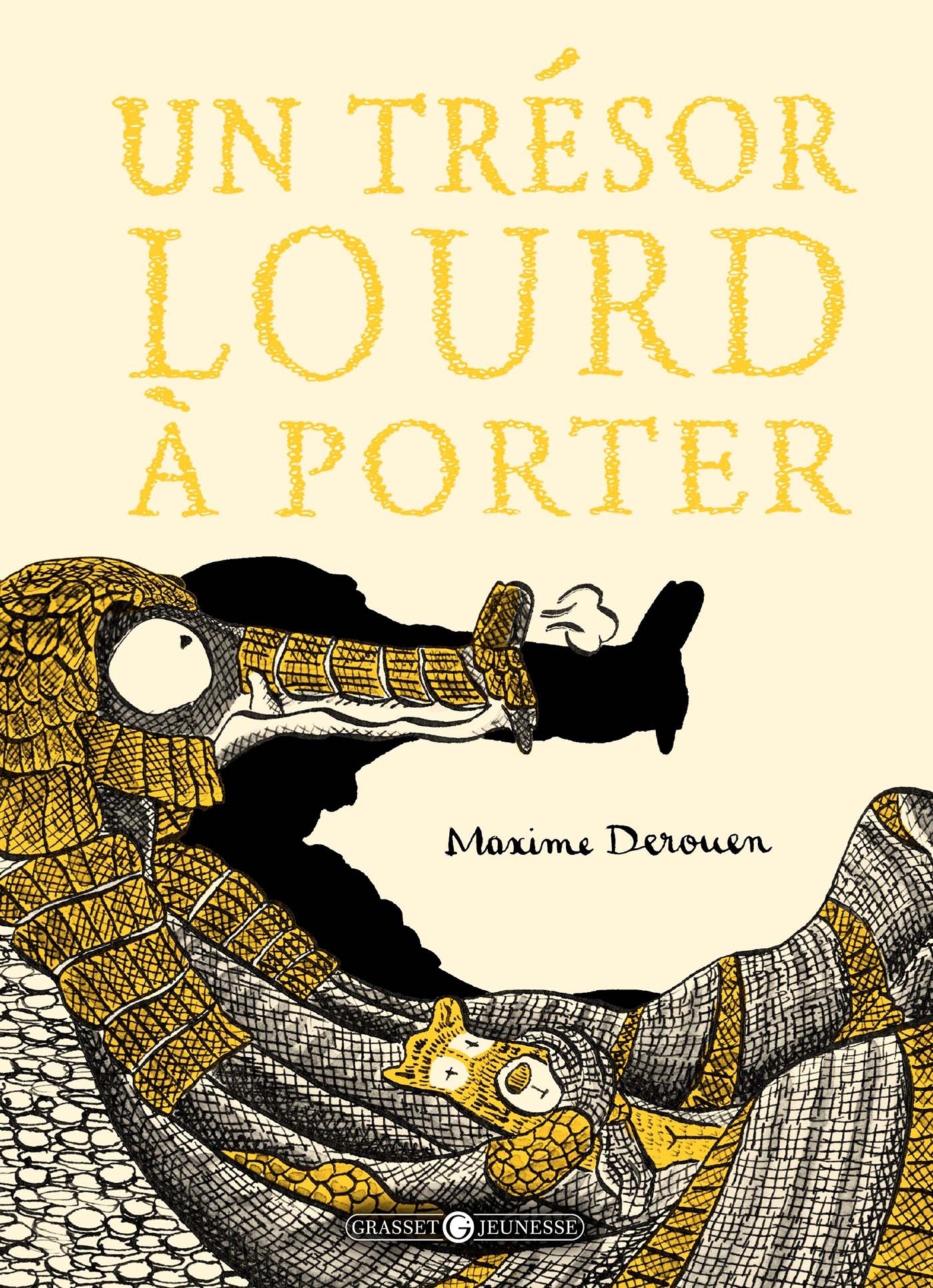 Un trésor lourd à porter... - Maxime Derouen - GRASSET JEUNESS