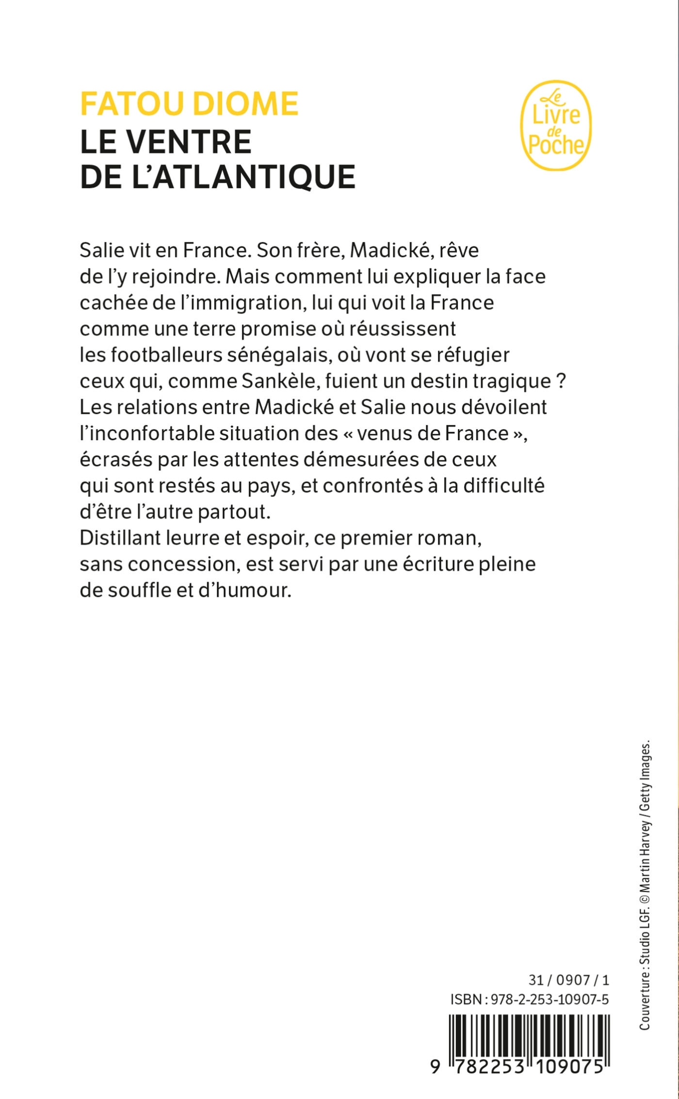 Le Ventre de l'Atlantique - Fatou Diome - LGF
