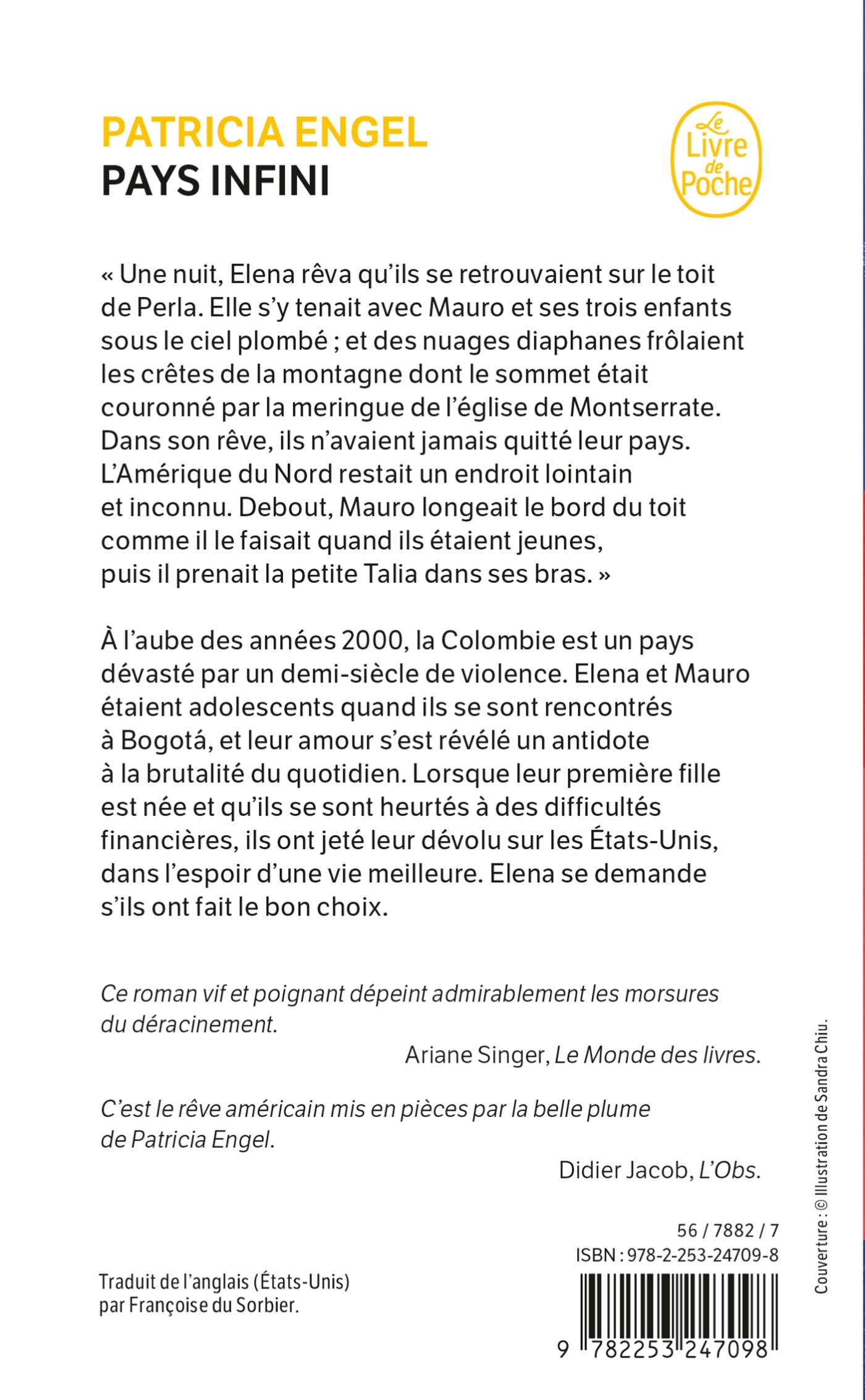 Pays infini - Patricia Engel - LGF
