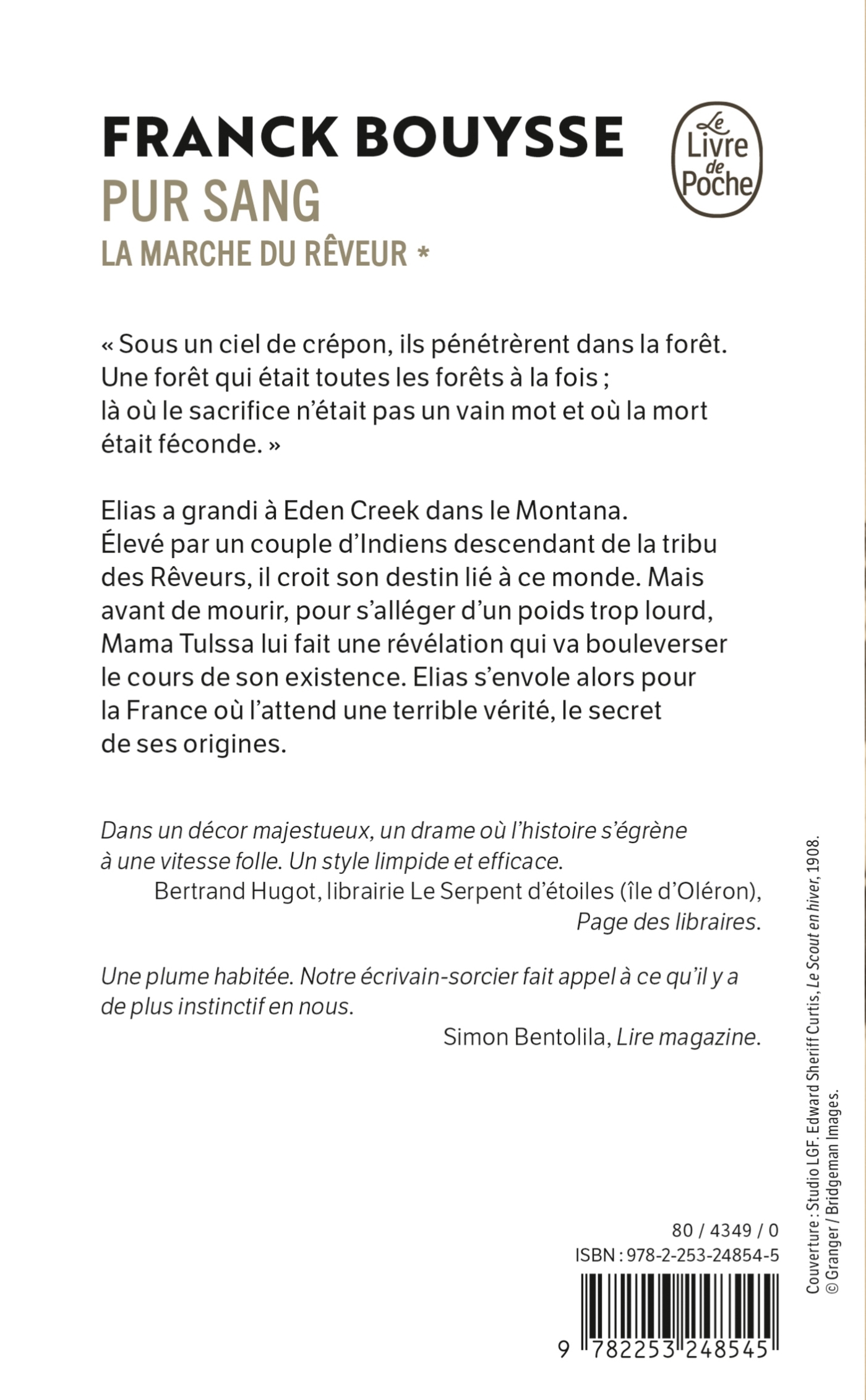 Pur sang - Franck Bouysse - LGF