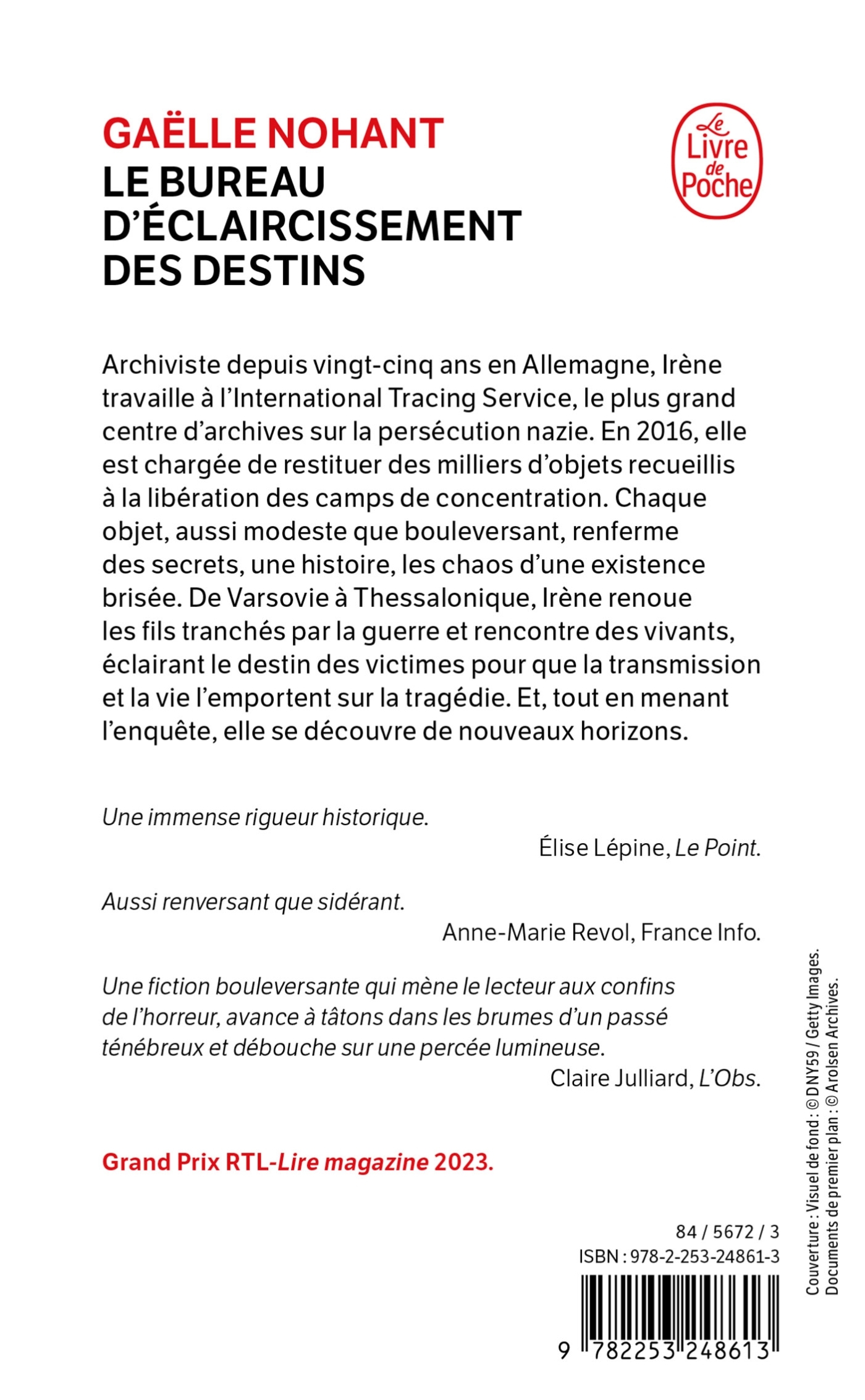 Le bureau d'éclaircissement des destins - GAELLE NOHANT - LGF