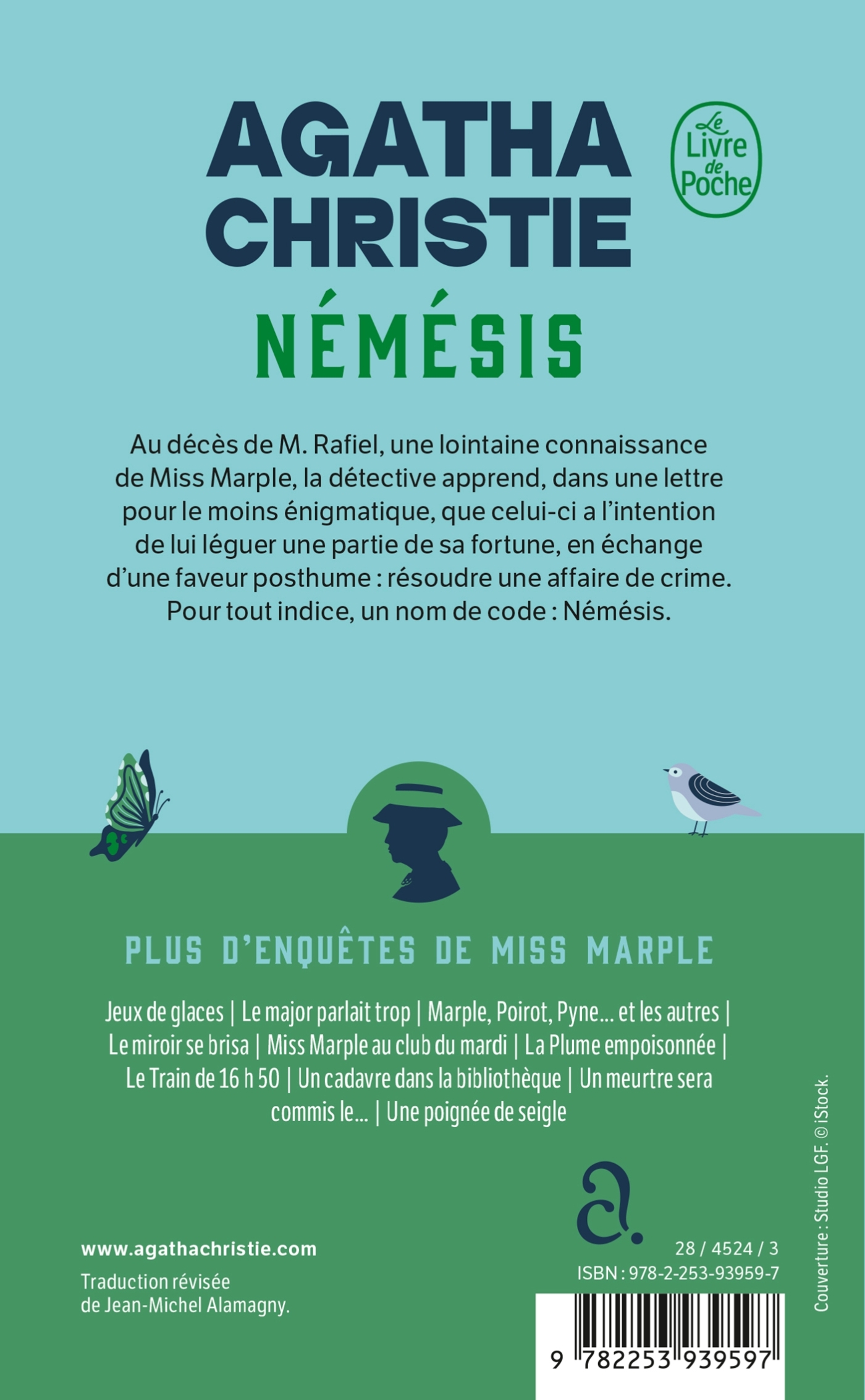Némésis (Nouvelle traduction révisée) - Agatha Christie - LGF