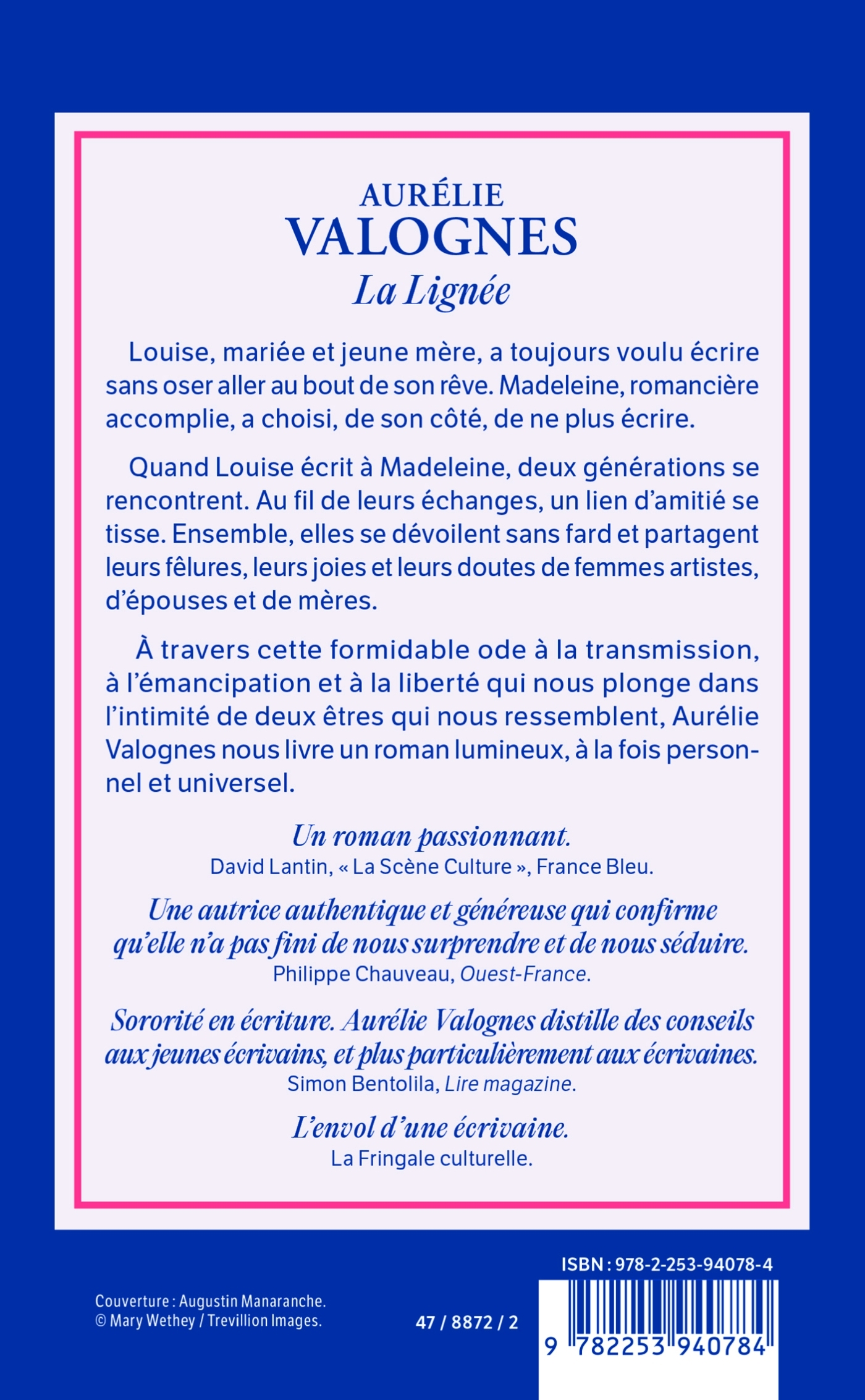 La Lignée - Aurélie Valognes - LGF